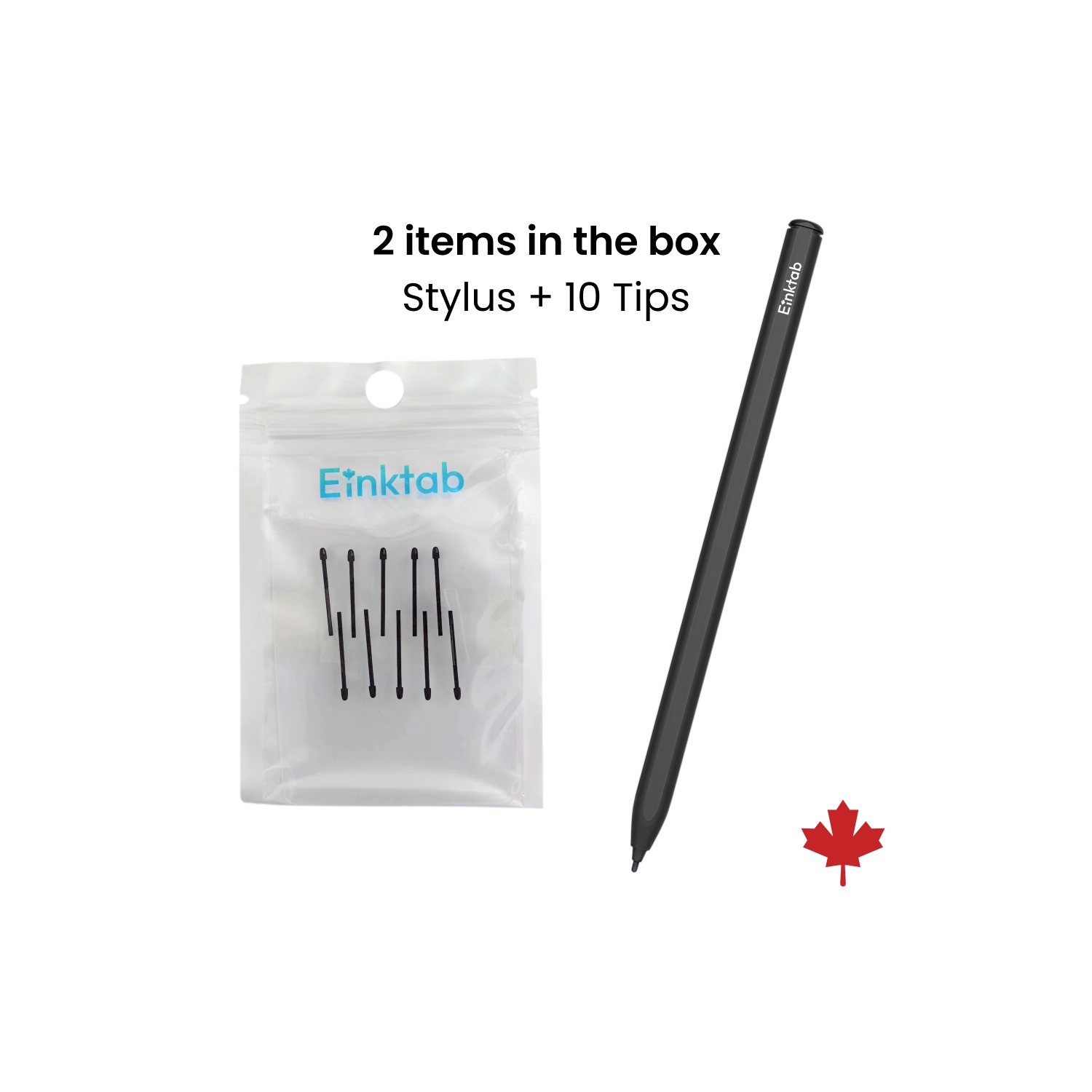 Einktab Stylus Pen+Tips Bundle