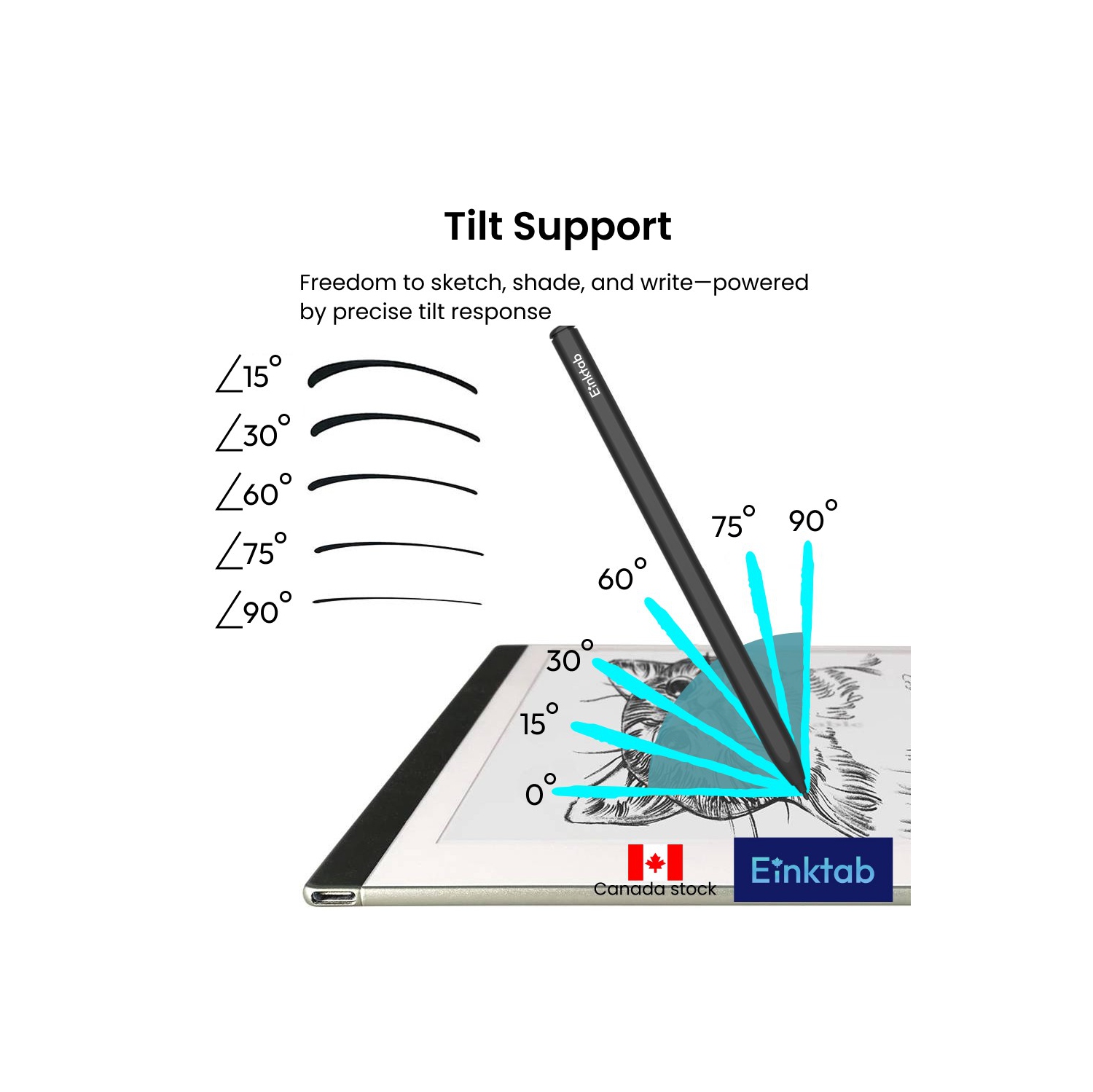 Einktab Stylus Pen+Tips Bundle