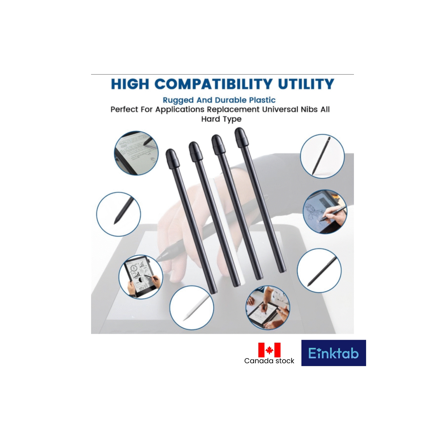 Einktab Stylus Pen+Tips Bundle