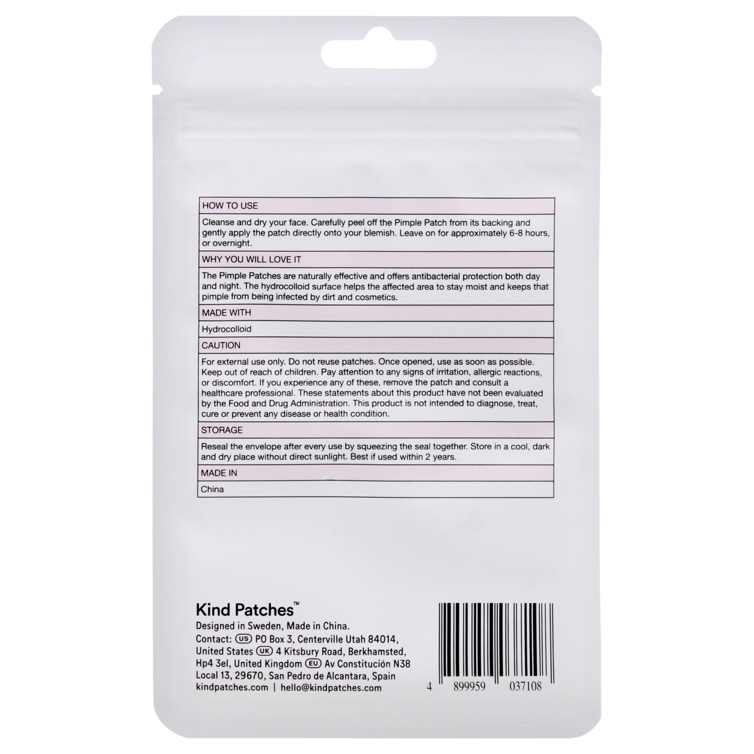 Pimpler les correctifs par type pour les correctifs unisexes - 36 unités