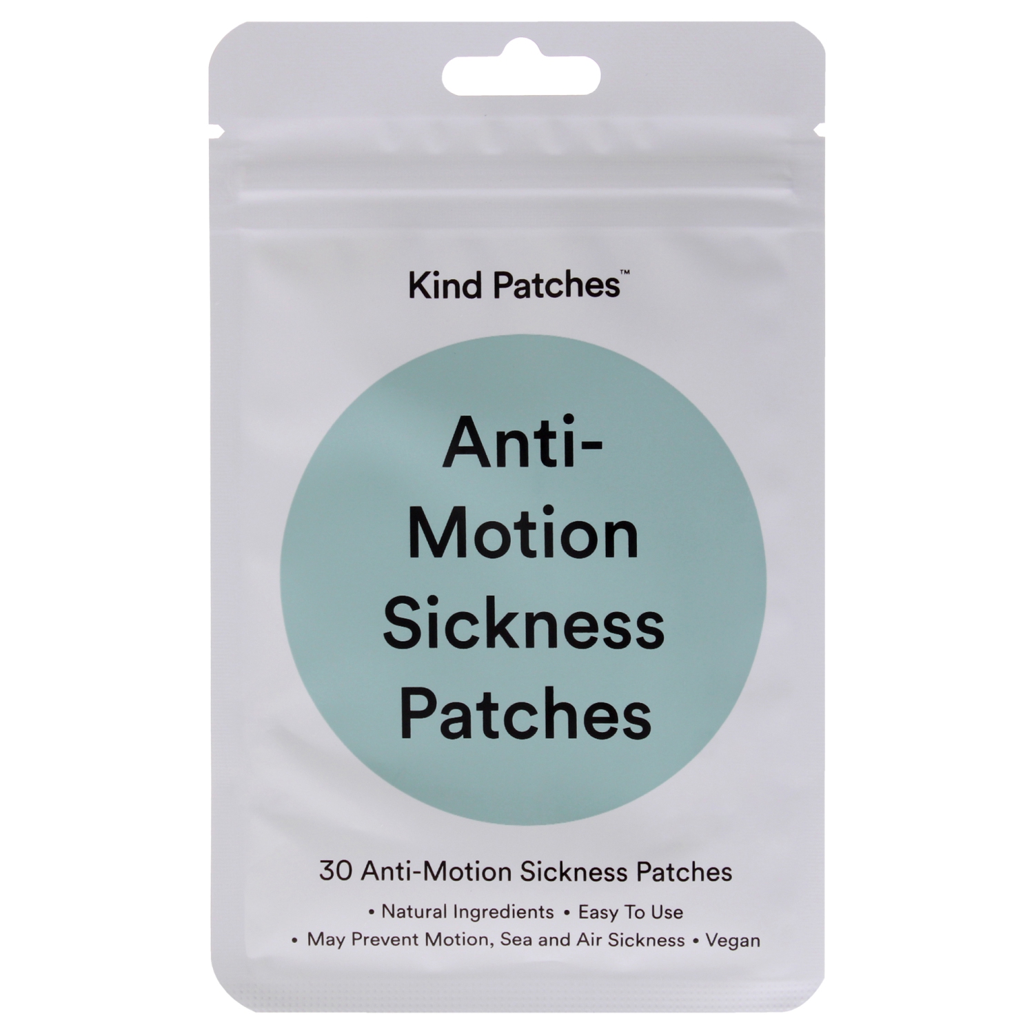 Anti-Motion Sickness Patches by Kind Patches for Unisex - 30 Count Patches