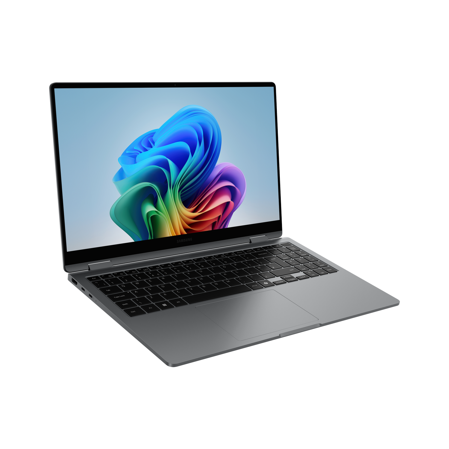 Open Box - Samsung Galaxy Book5 360 15.6" Touchscreen Copilot+ PC Laptop WiFi Only- Grey