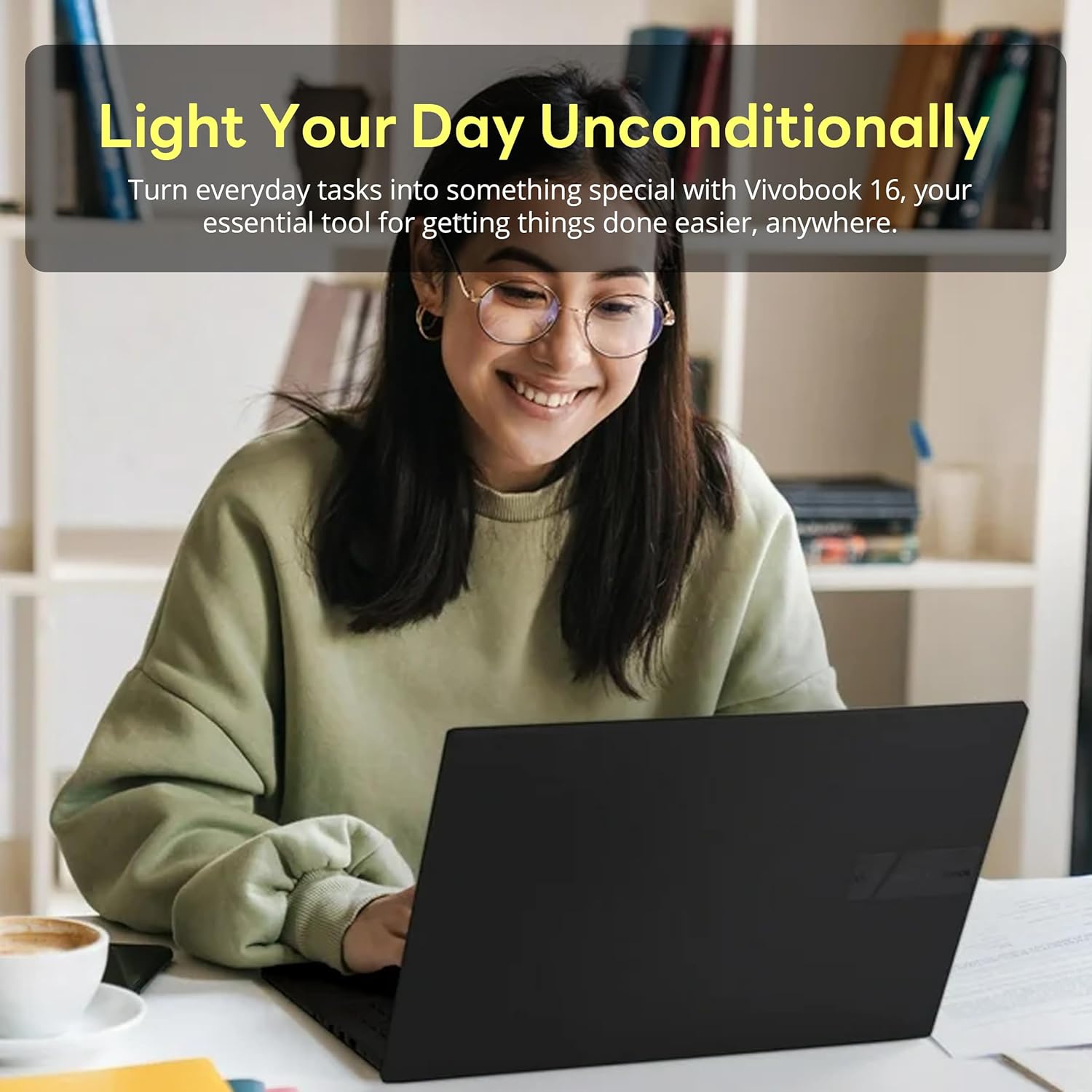 Refurbished - ASUS Vivobook 16" FHD WUXGA Laptop, Intel i7-1255U, 1TB PCle SSD, 40GB RAM, Intel Iris Xe Graphics, Numeric Keypad, Webcam, WiFi, Win