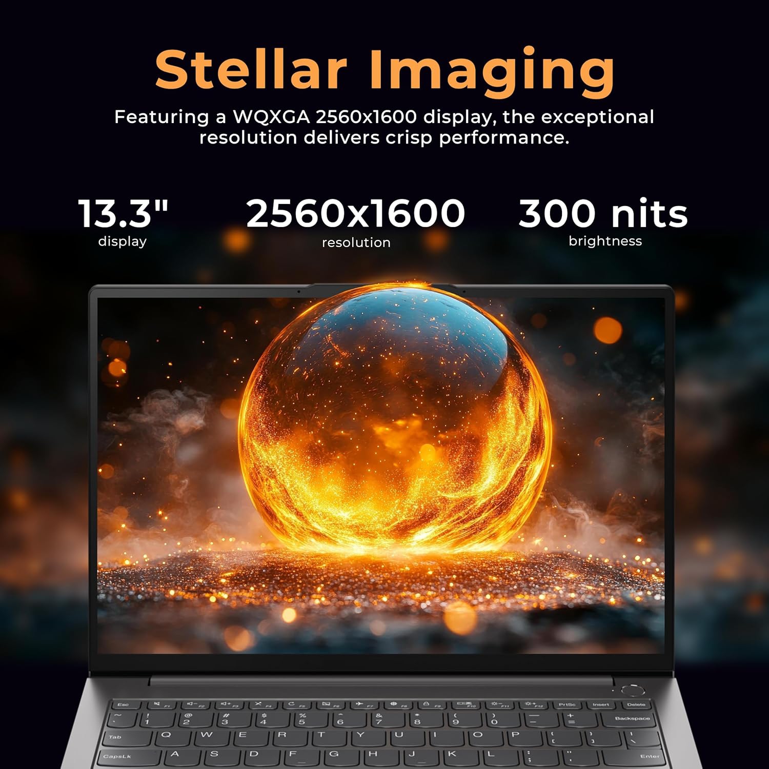 Open Box - Lenovo ThinkBook 13S 13.3" WQXGA Business Laptop, Intel Evo i7-1165G7, 16GB DDR4 RAM, 512GB PCIe SSD, Intel Iris Xe Graphics, Backlit