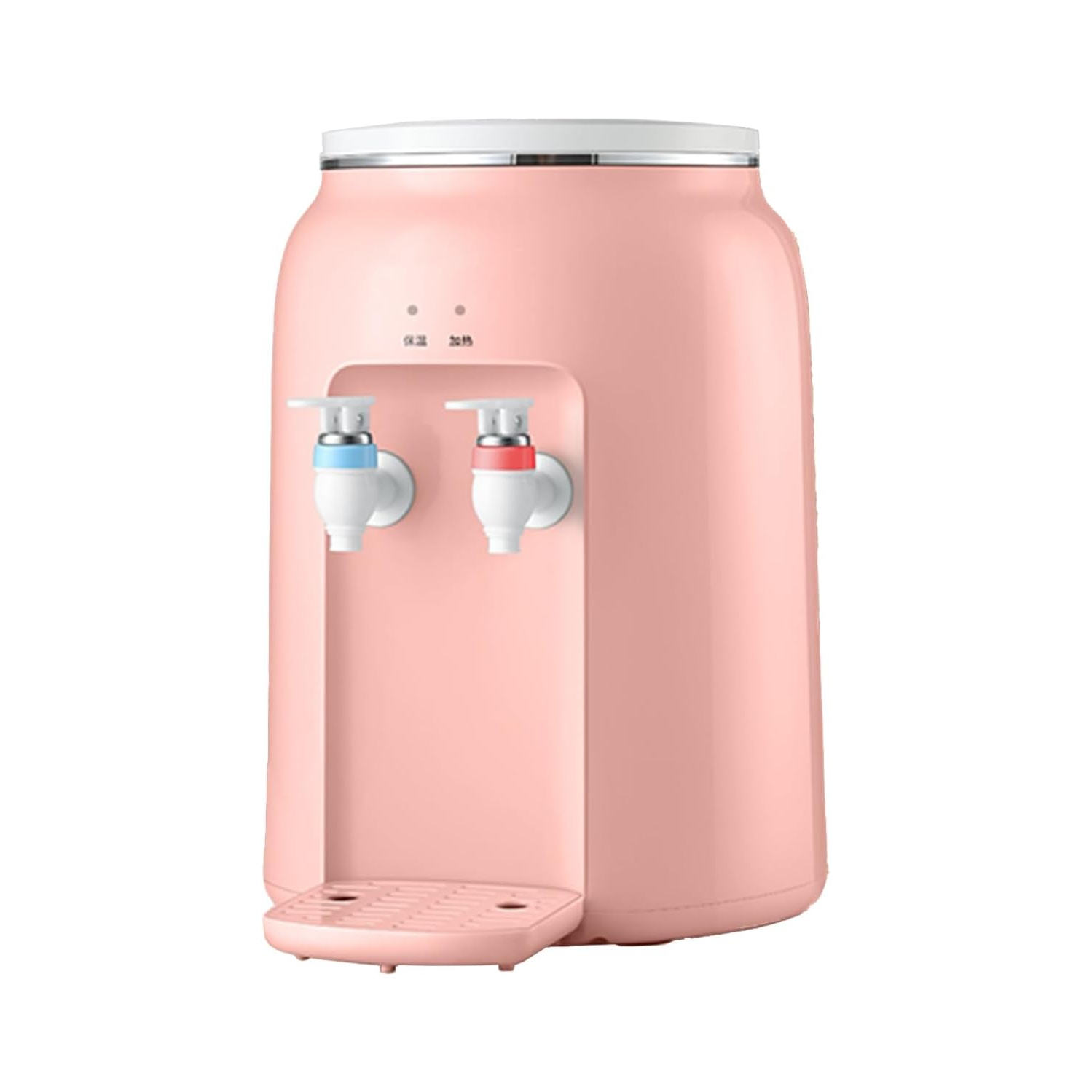 Portable warm water dispenser - light weight, low noise, double taps, 20 seconds hot water, 304 stainless steel interior, suitable for home/office use