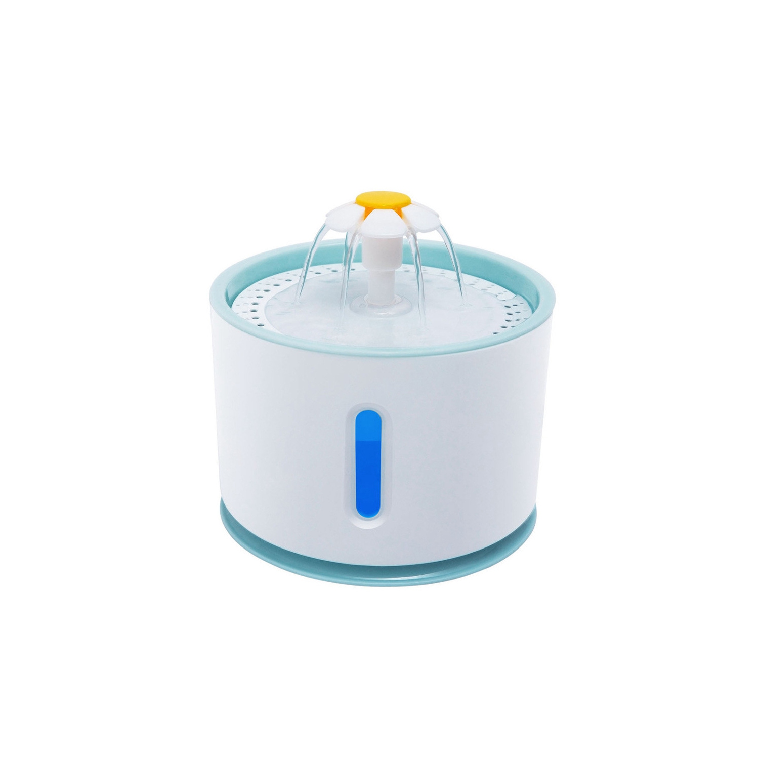 Fontaine automatique silencieuse pour animal de compagnie – Indicateur Smart LED, matériau en polypropylène antibactérien, pompe à faible bruit,