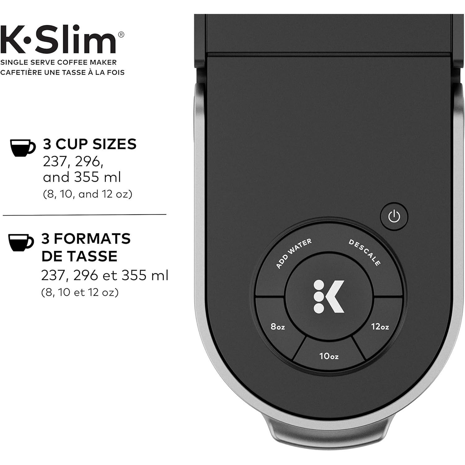 Boîte ouverte – Cafetière pour une tasse K-Slim de Keurig