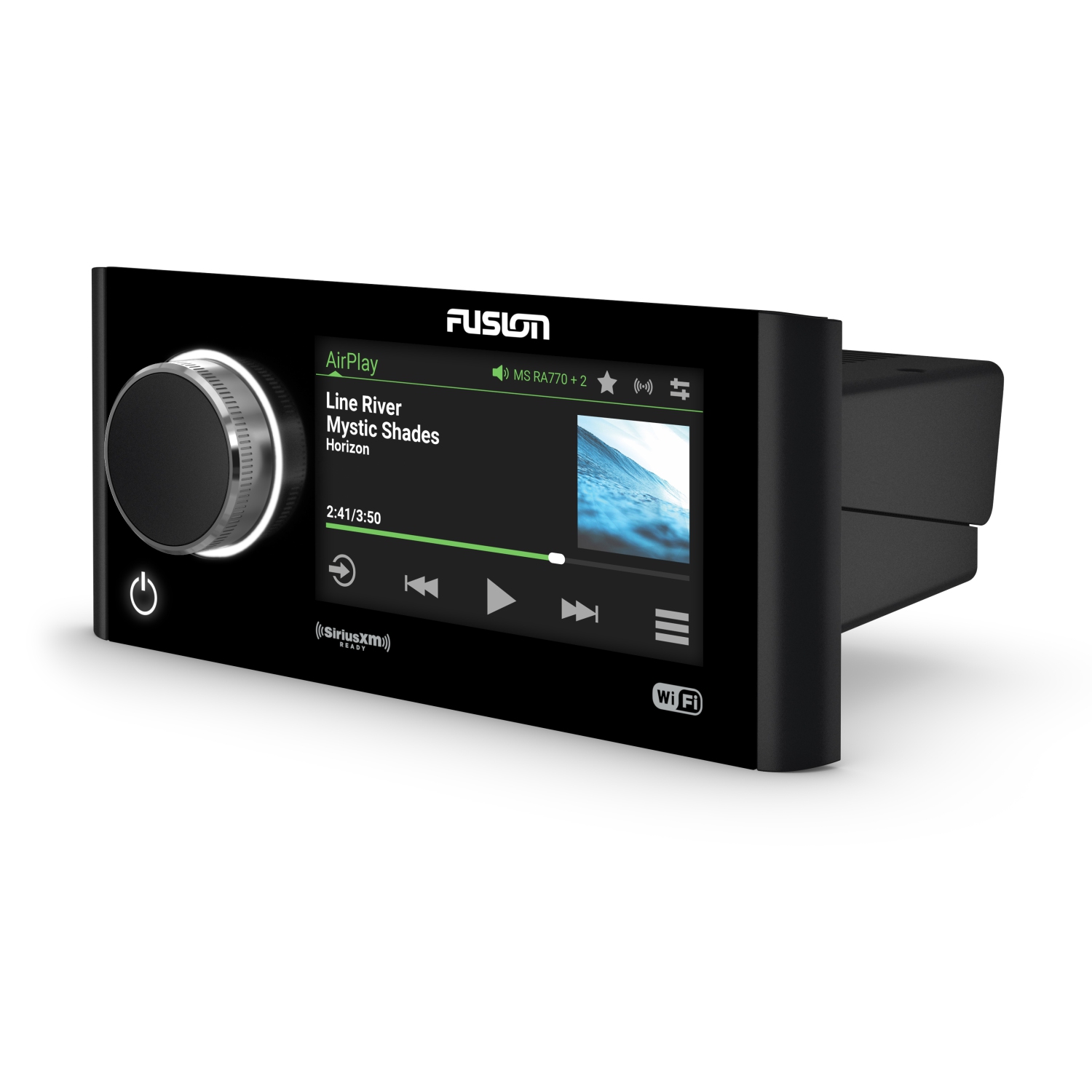 Protection écran AtFoliX Pour Garmin Fusion Apollo MS-RA770 - Verre Hybride 9H