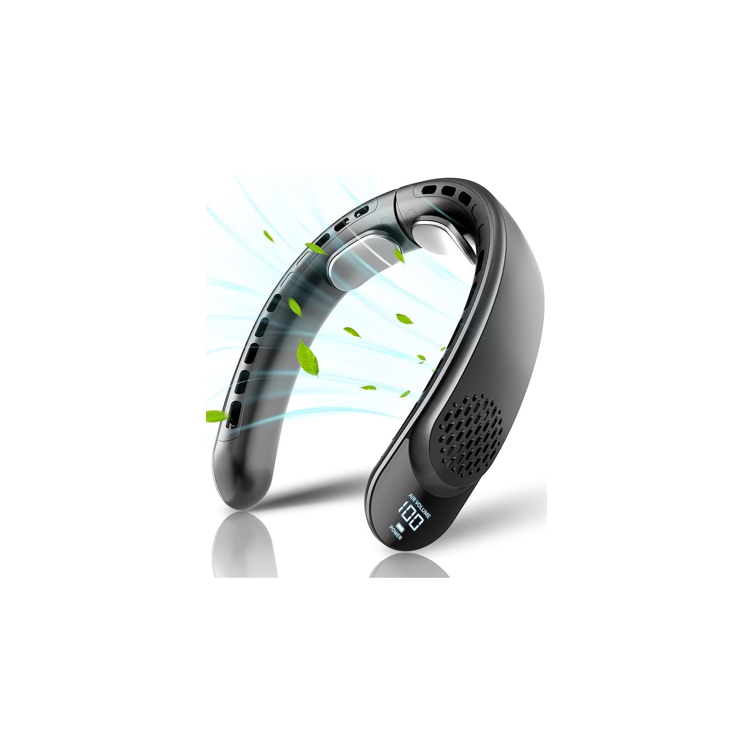 4000&nbsp;mAh rechargeable avec 4 turbos et écran LED, glacière personnelle portative, cadeau élégant pour le gym, les voyages et le bureau