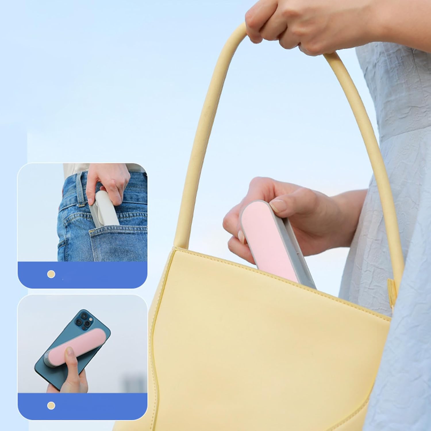 1500mAh Portable USB Desktop Fan - Foldable Mini Fan, Adjustable Speed, Rechargeable Battery, Suitable for Home/Office/Travel