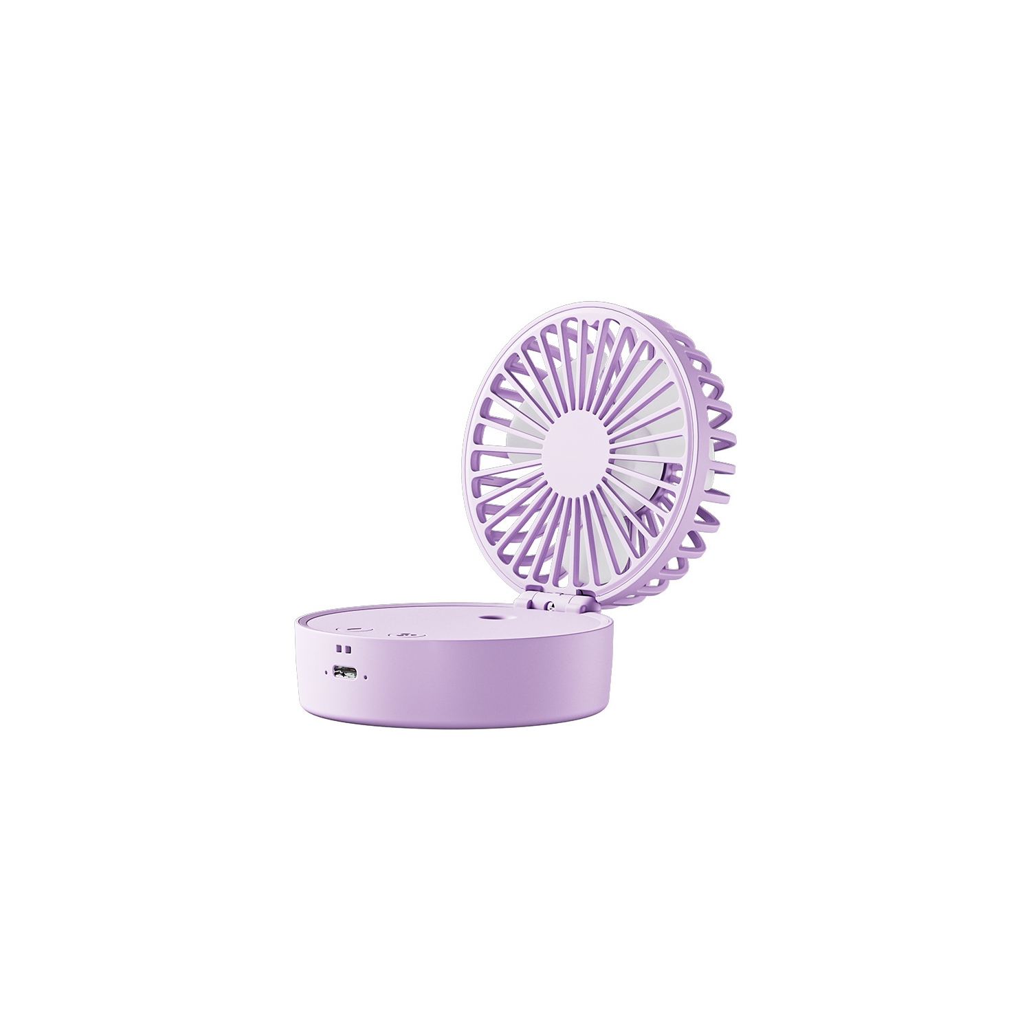 Handheld Mist Cooling Fan - 3-Speed Foldable Mini Fan with Spray Function, 2000mAh Rechargeable, Perfect Summer Gift for Home Office Travel