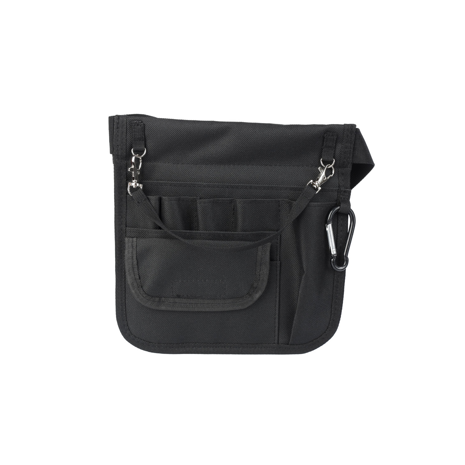 Nurse tool waist bag, portable nurse tool bag, nurse crossbody bag, nurse shoulder bag - black