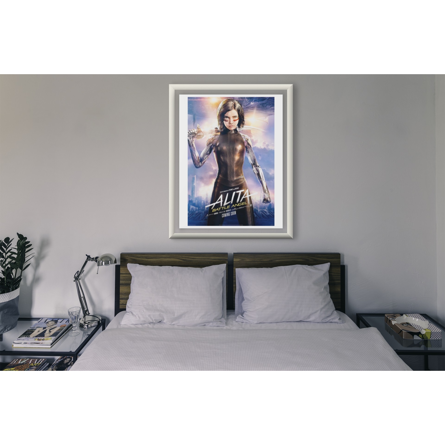 Home Décor ALITA BATTLE ANGEL Original recto verso Affiche de film de 27 x 40&nbsp;po SEULEMENT