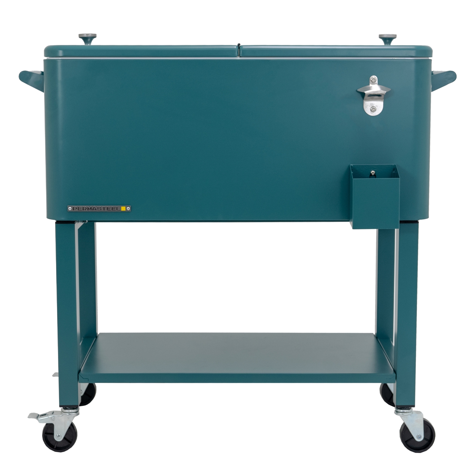 Permasteel - 80QT Patio Cooler w/Removeable Basin - TEAL