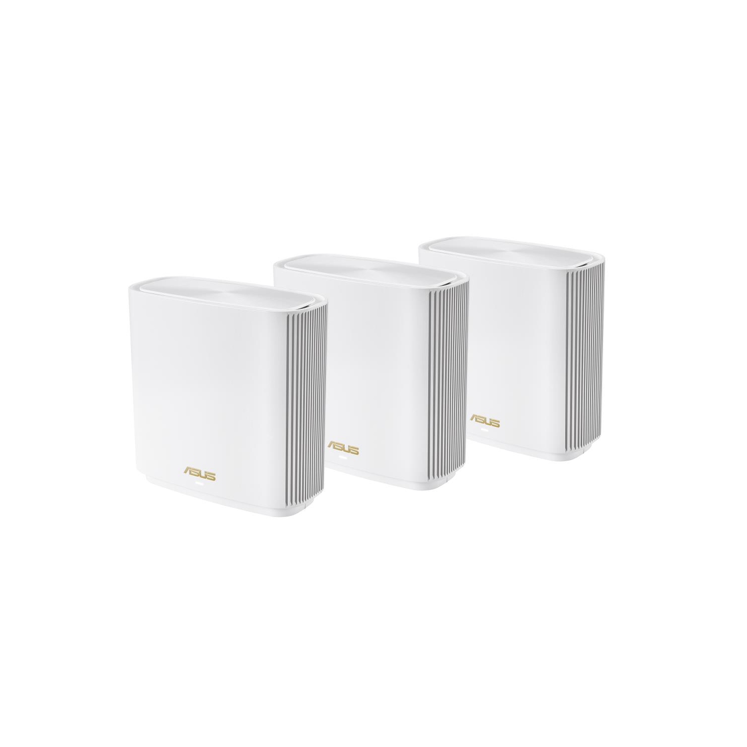 Système Wi-Fi maison intégrale maillé tribande ZenWiFi ET9 AX7800 d'ASUS - Ensemble de 3 -