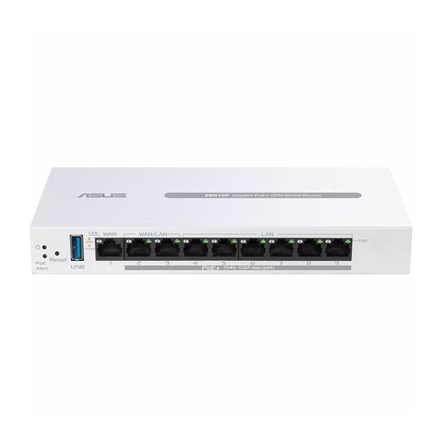 ASUS ExpertWiFi 8-Port Gigabit PoE+ Compliant VPN Wired Router -