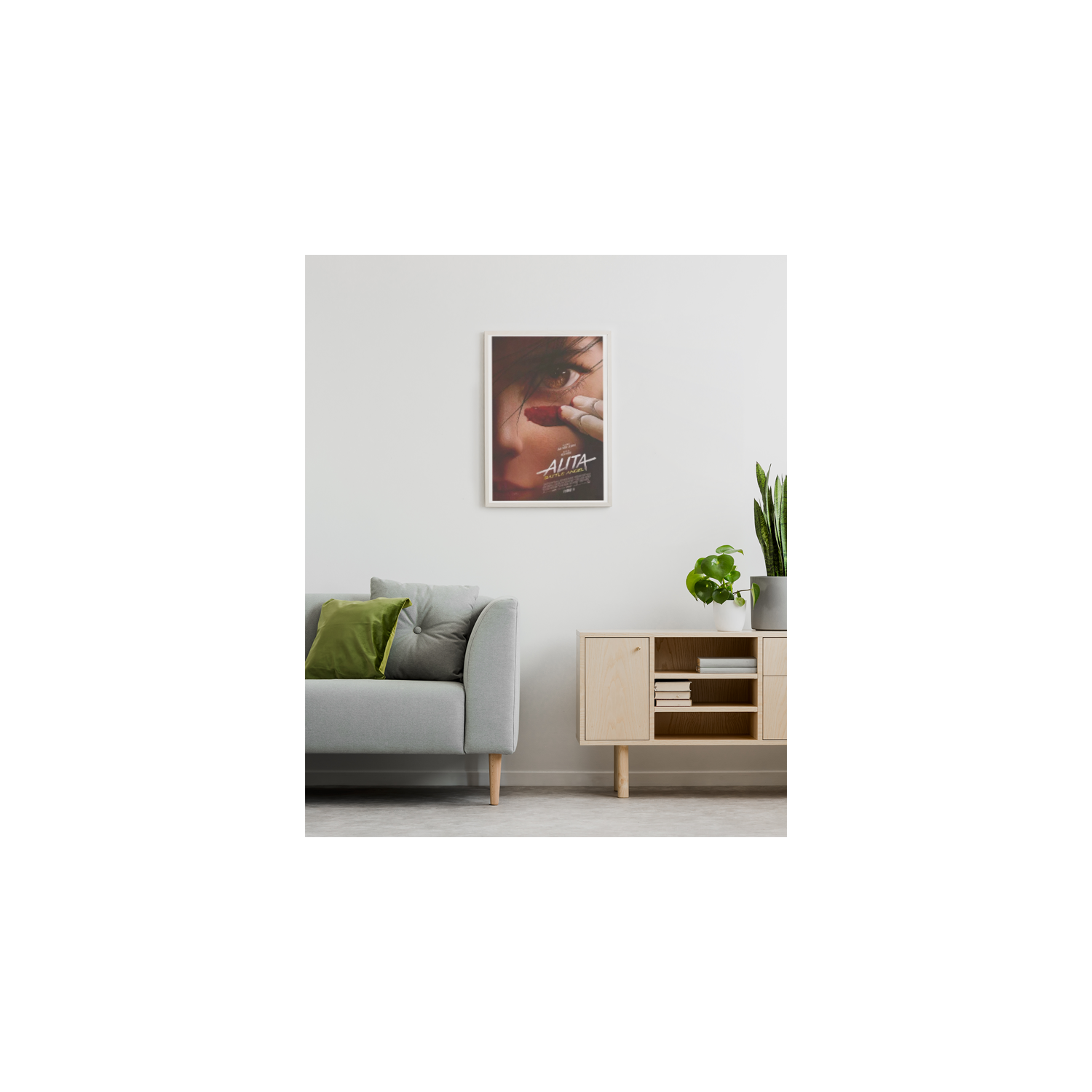 DOCUMENT FRANÇAIS - ALITA BATTLE ANGEL Double face Affiche du film original 27×40