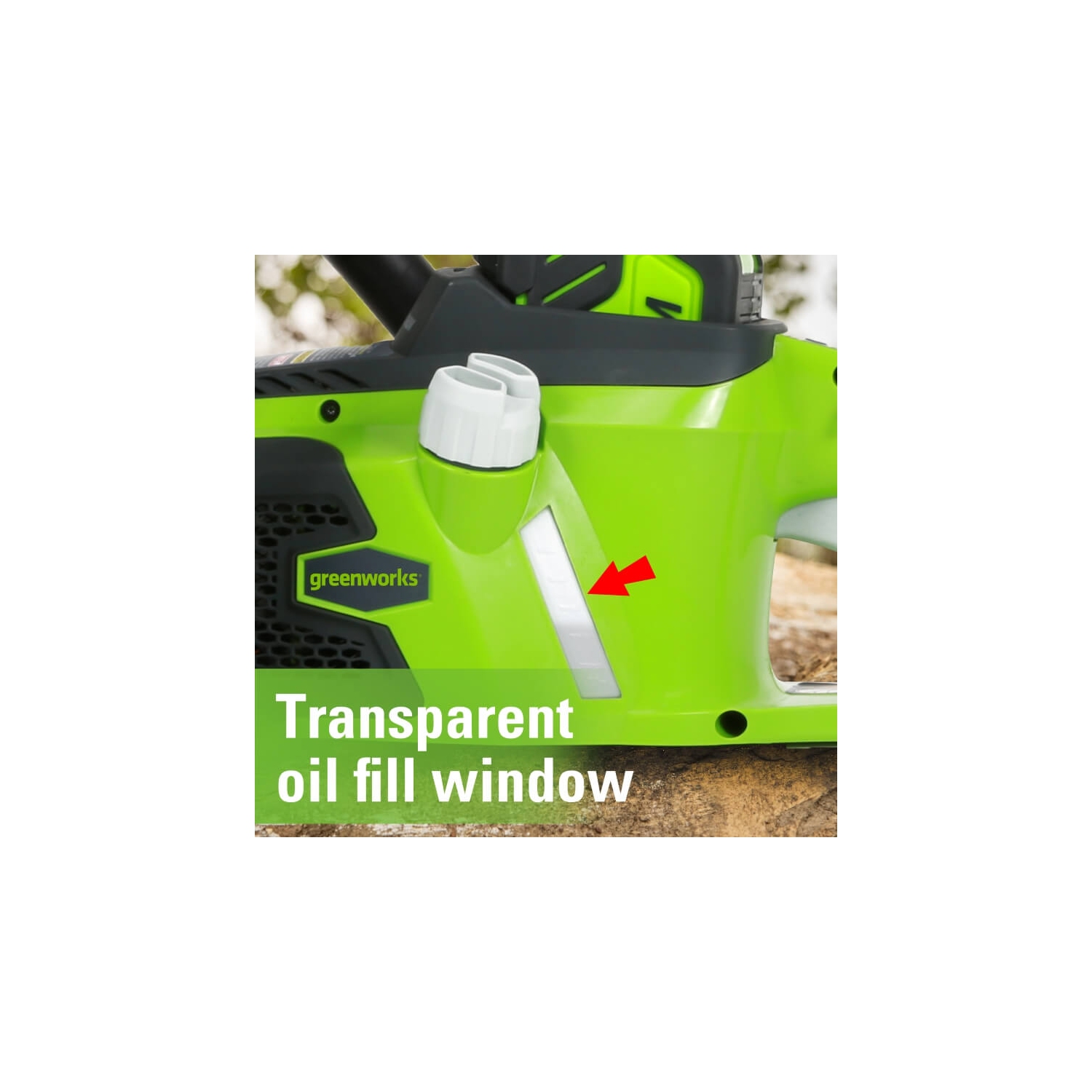 Scie à chaîne 40 V de 14 po de Greenworks, batterie 4,0 Ah et chargeur inclus