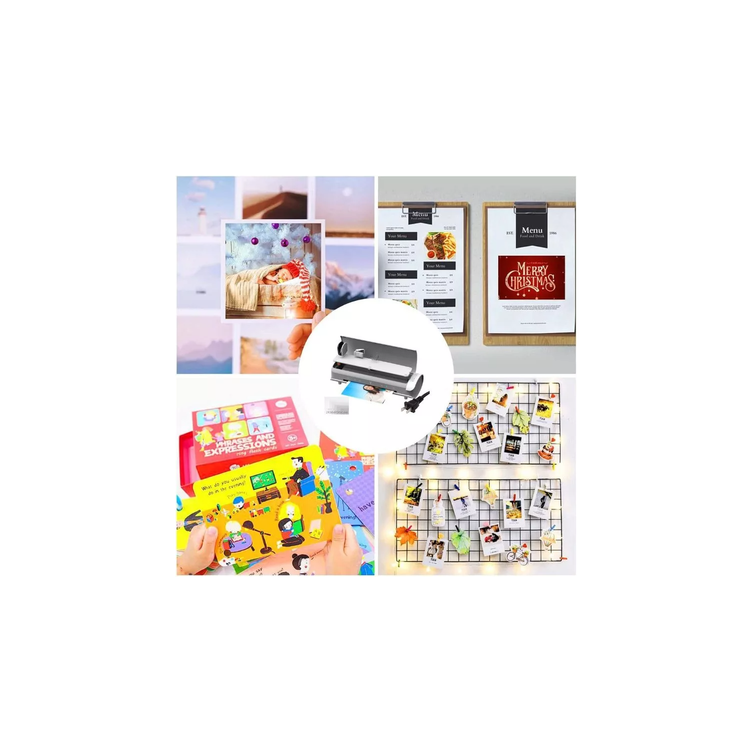 Laminator Machine 13 Inch Cold Thermal laminate machine for A3/A4/A5/A6, Personal Laminating machine for Home Office School