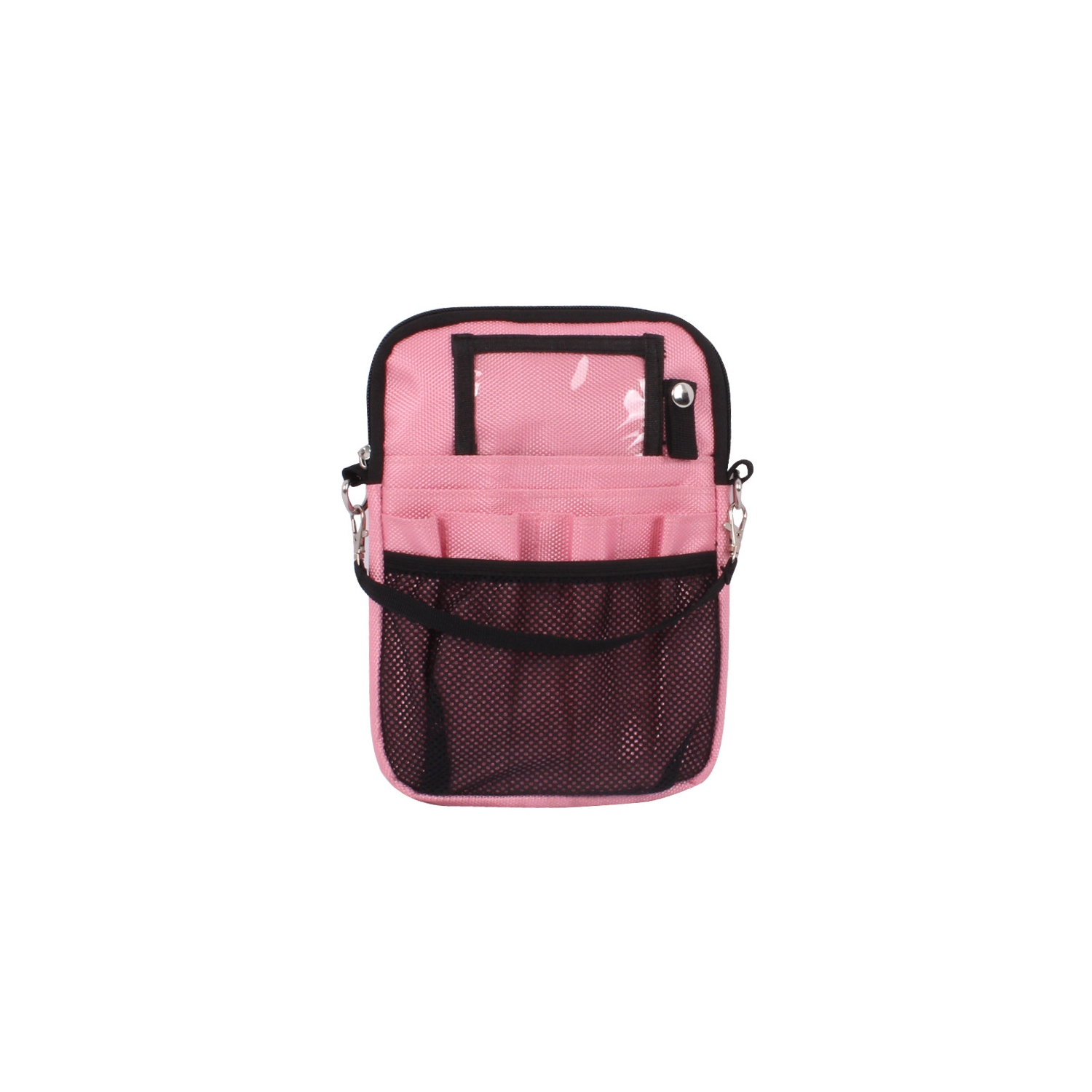 Nurse waist bag with tape holder, multiple compartments, medical equipment, waist bag, nursing storage bag, utility waist bag, pink