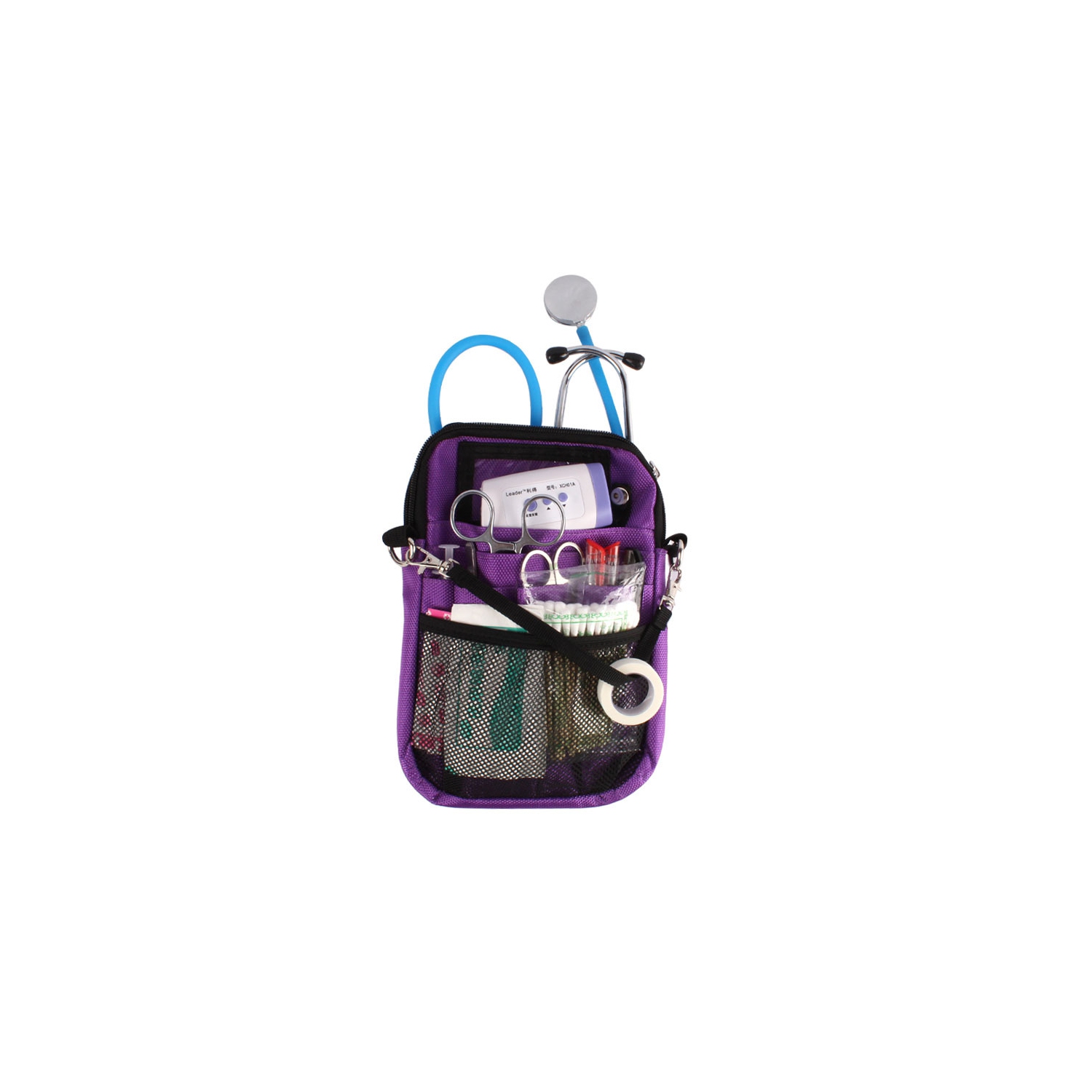 Sac de taille infirmière avec support à ruban, plusieurs compartiments, équipement médical, sac de ceinture, sac de rangement pour allaitement, sac