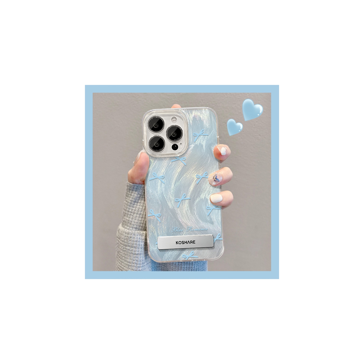 Étoiles floues pour étui iPhone 15