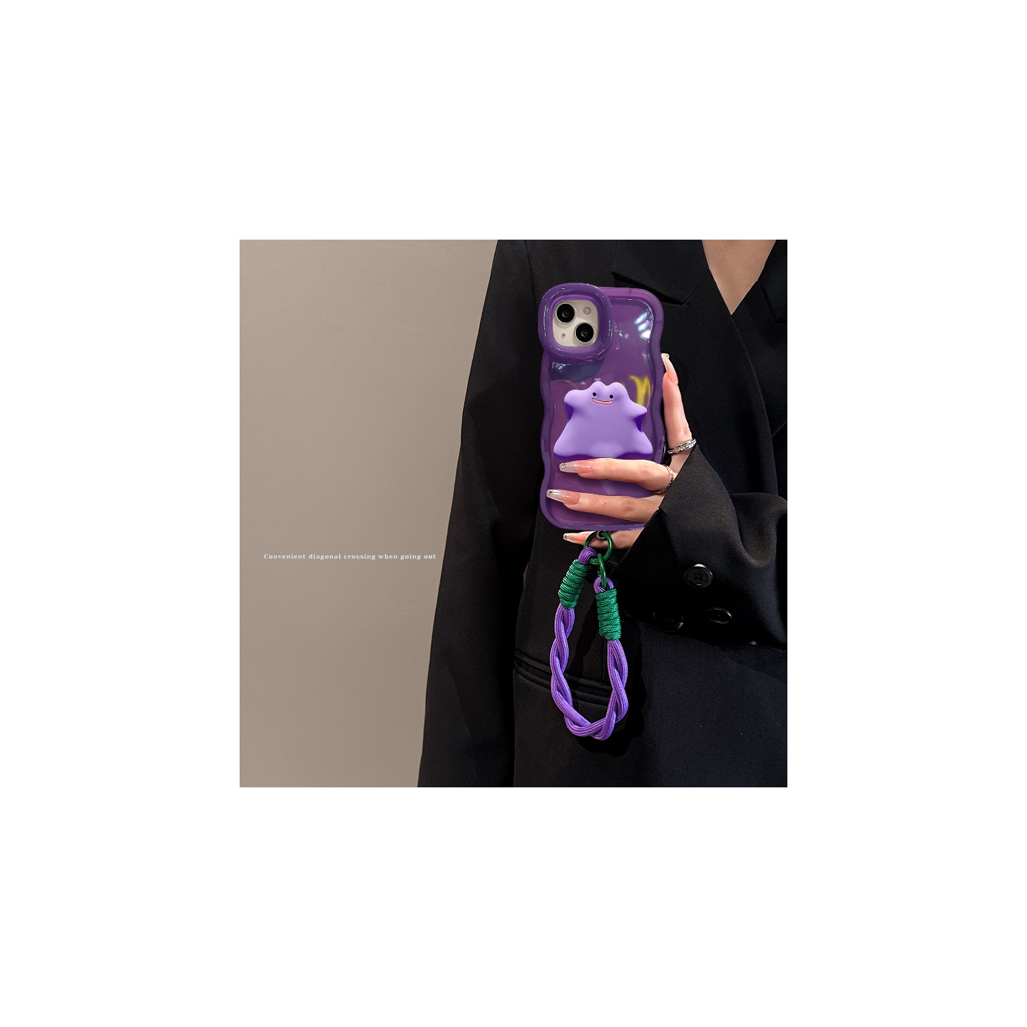 Étui pour iPhone avec poupée Monster