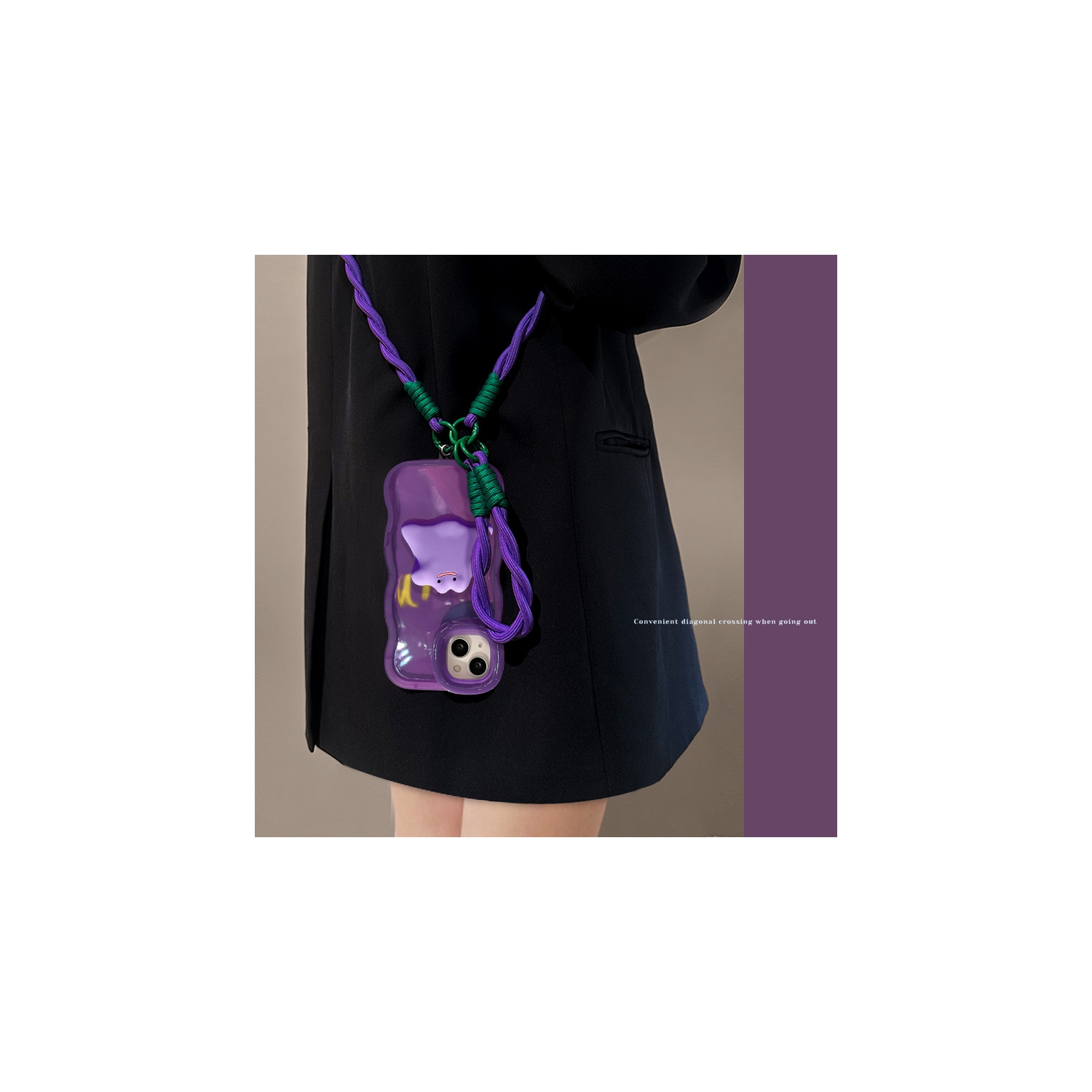 Étui pour iPhone avec poupée Monster