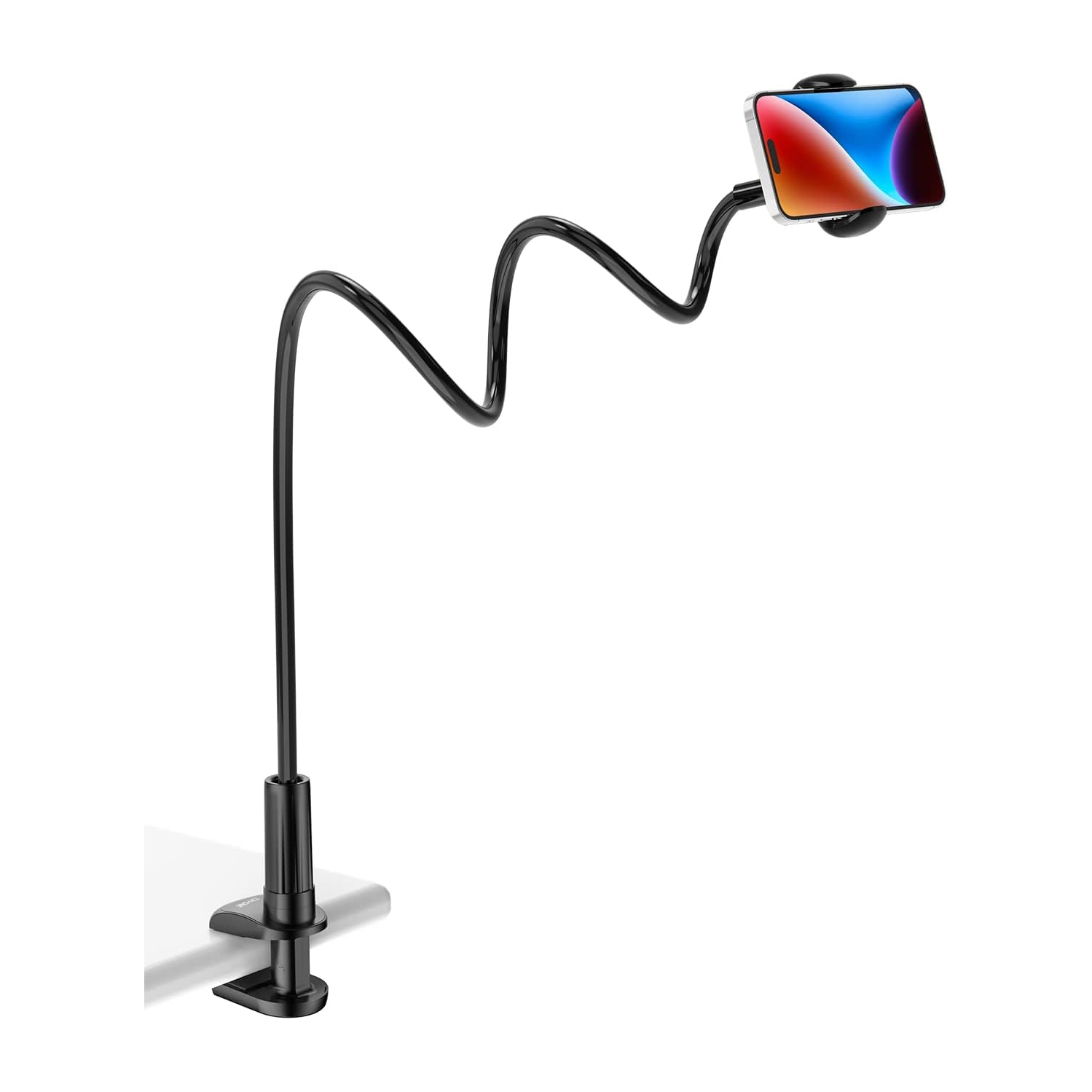 Spiral base desktop universal multi-functional lazy mobile phone holder bed lying watch TV tablet holder100cm