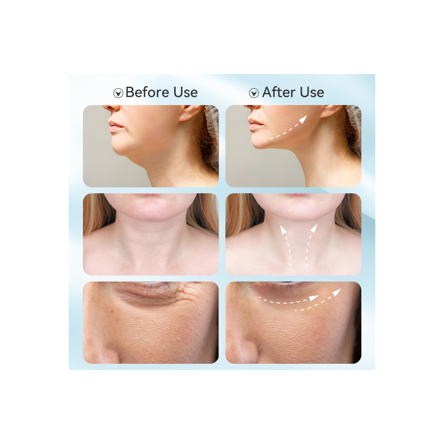 Face & Neck Massager Tool,7-in-1 Facial Massager,Face Sculpting Tool with Thermals,3 Modes Portable Face Neck Beauty Device for Skin Care