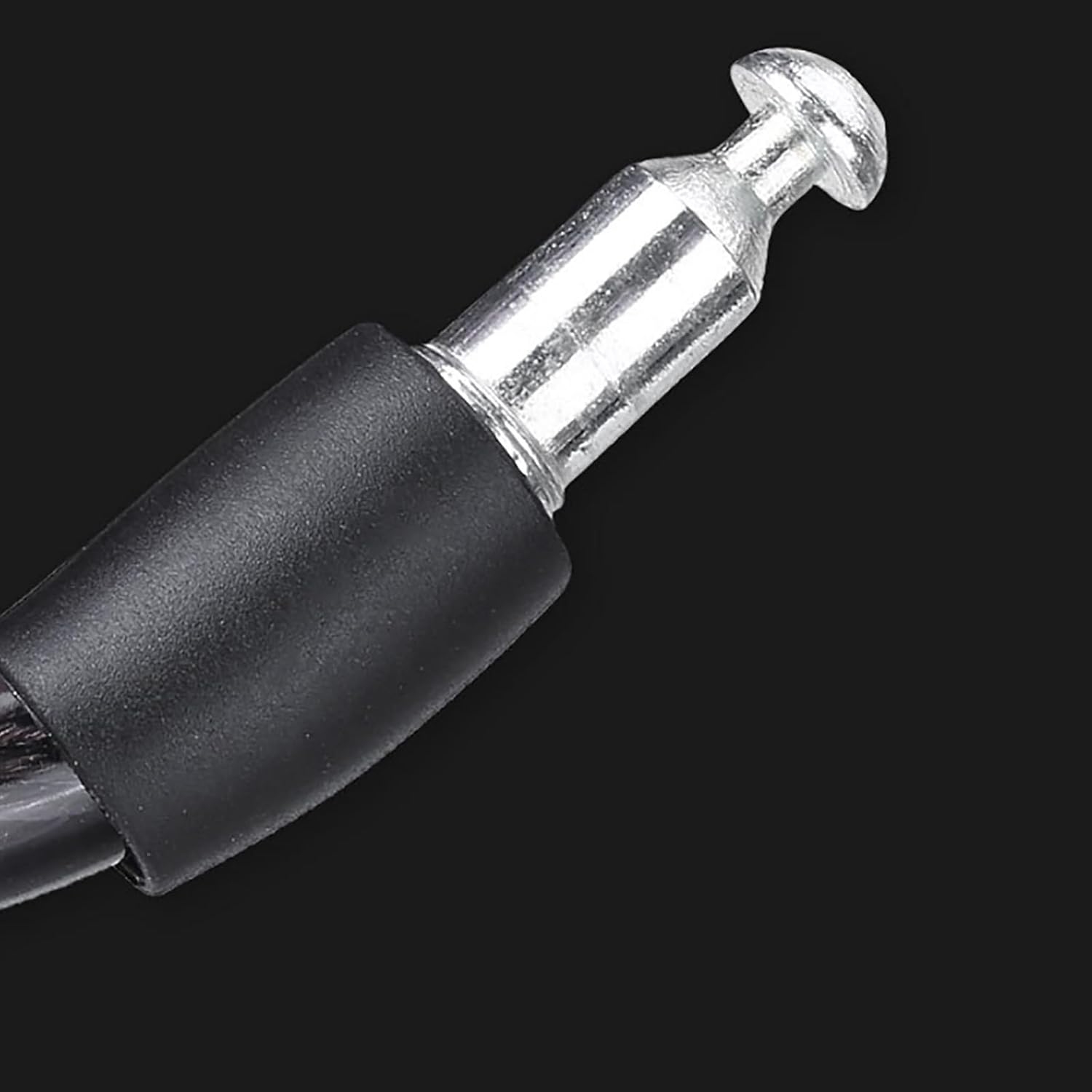 Câble en acier avec verrou antivol pour vélo avec 2 clés et support de fixation; Câble antivol pour vélo extérieur; Longueur : 150 cm