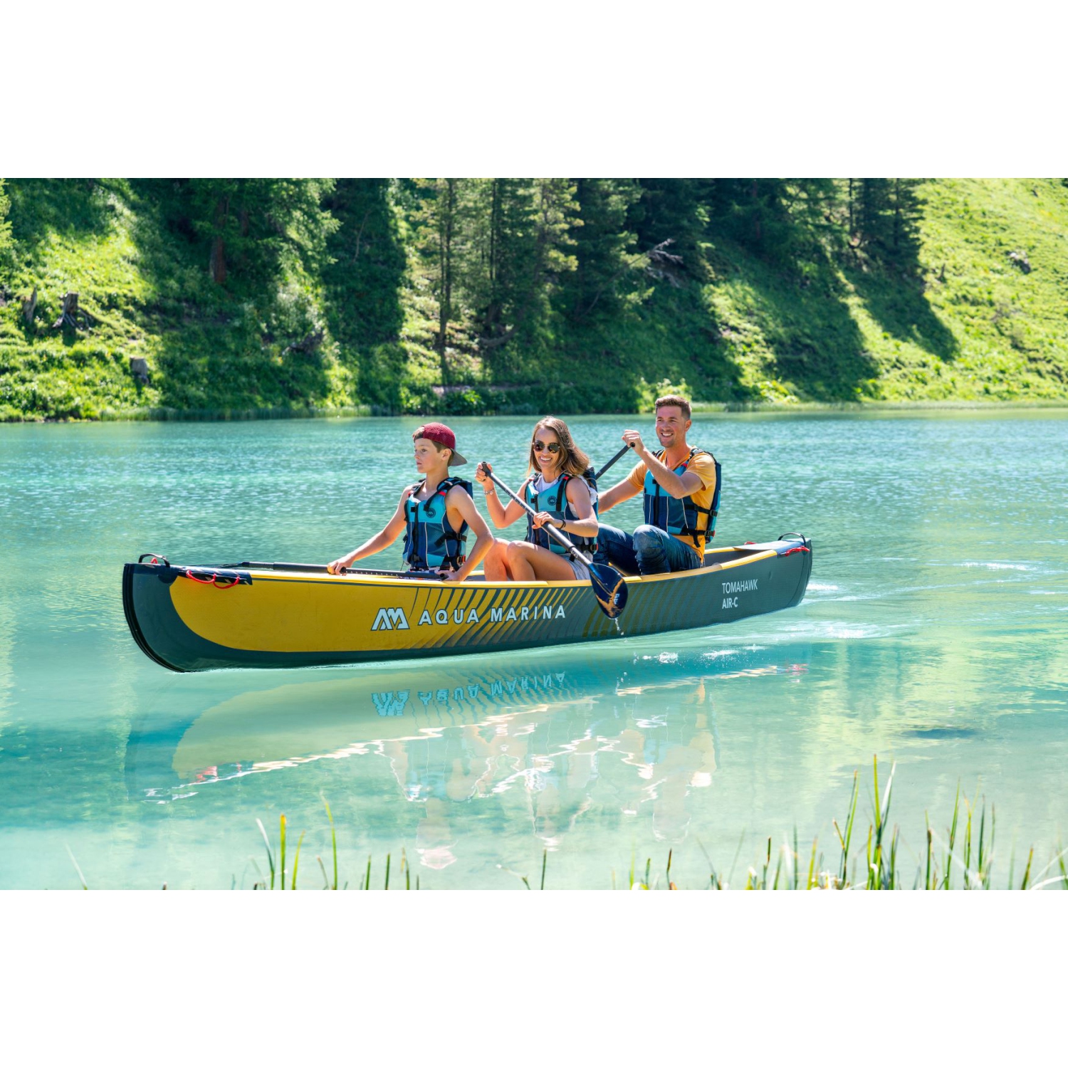 Boîte ouverte - Canot de vitesse Tomahawk 2/3-person de 15 pi 8&nbsp;po d'Aqua Marina