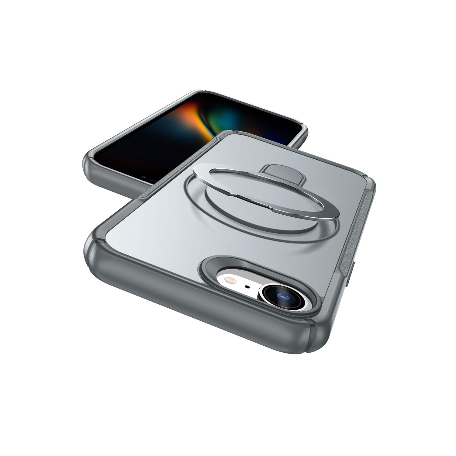 XCRS – Étui magnétique Vivid pour téléphone avec béquille rotative invisible, étui MagSafe pour iPhone 16e 2025 d'Apple