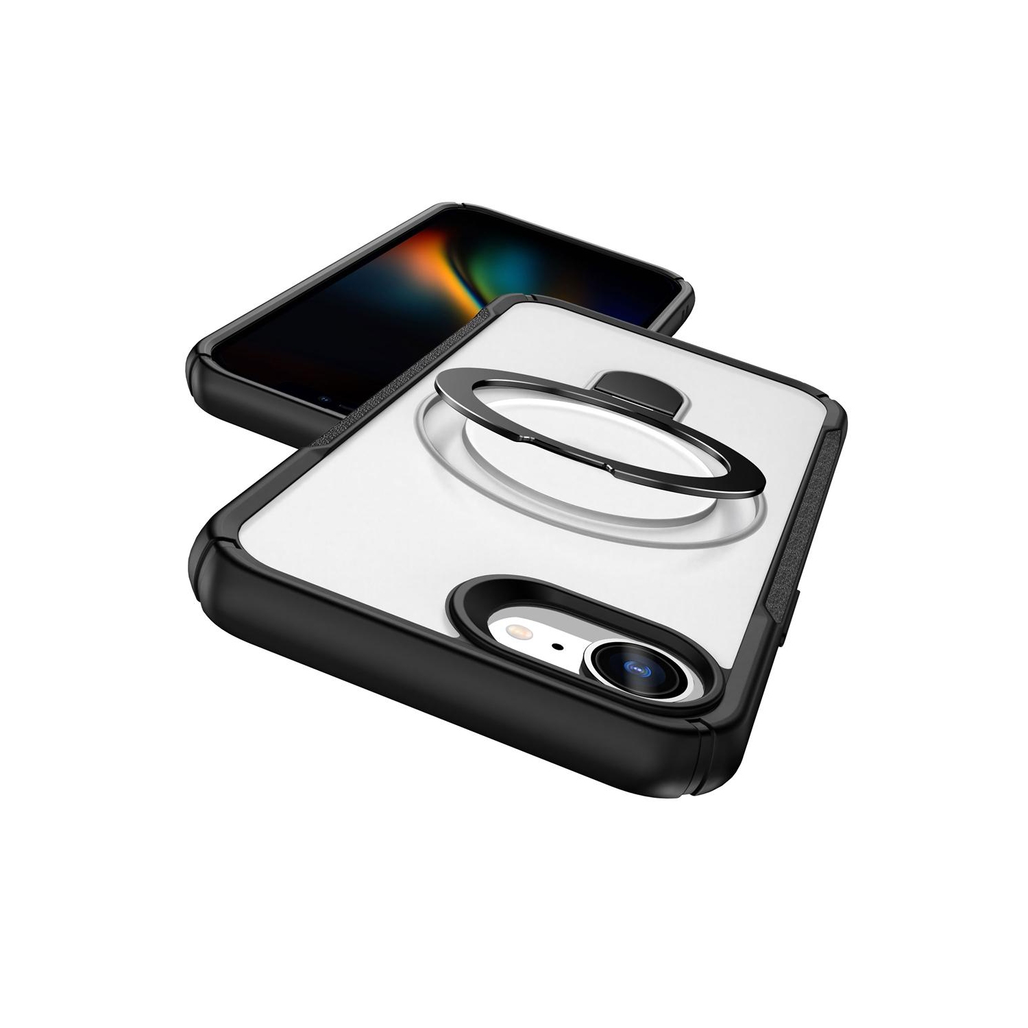 XCRS – Étui magnétique Vivid pour téléphone avec béquille rotative invisible, étui MagSafe pour iPhone 16e 2025 d'Apple