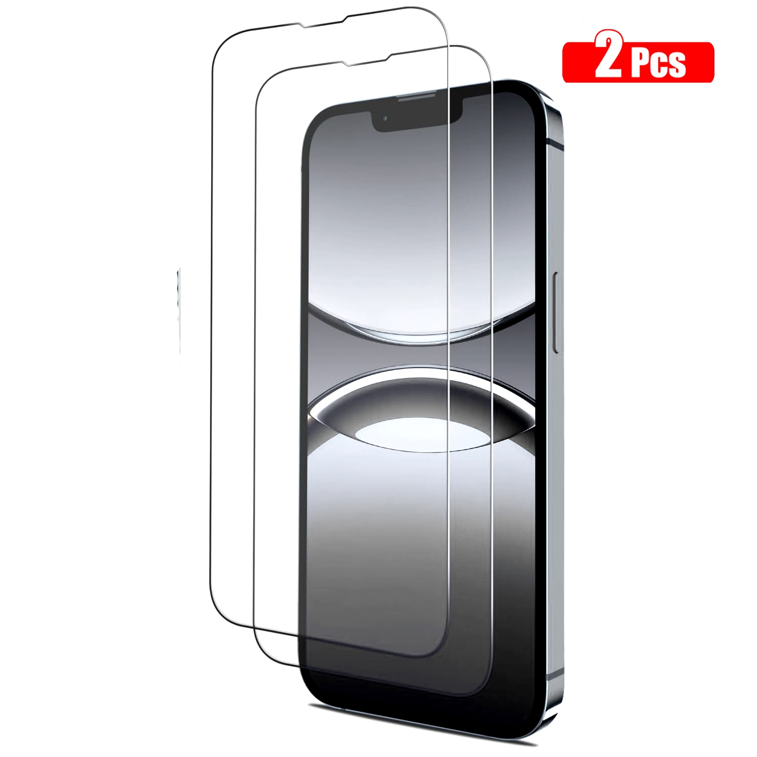 Protecteur d'écran en verre trempé XCRS pour iPhone 16e d'Apple – Paquet de 2