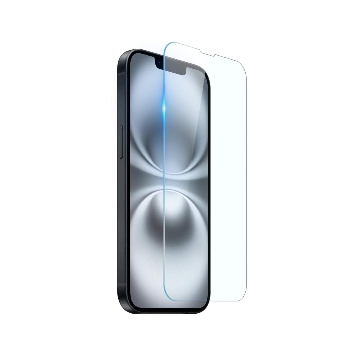 Protecteur d'écran en verre trempé XCRS pour iPhone 16e d'Apple – Paquet de 2