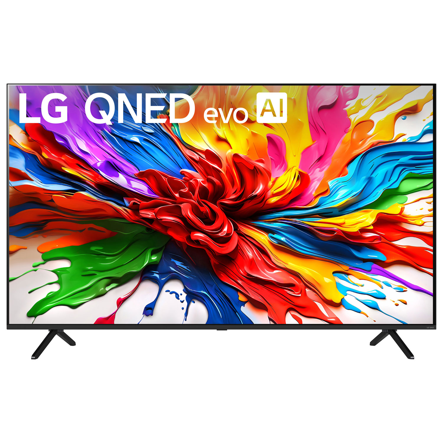 Téléviseur intelligent mini-DEL HDR UHD 4K QNED evo AI QNED92 de 65 po série QNED92 de LG - 2025