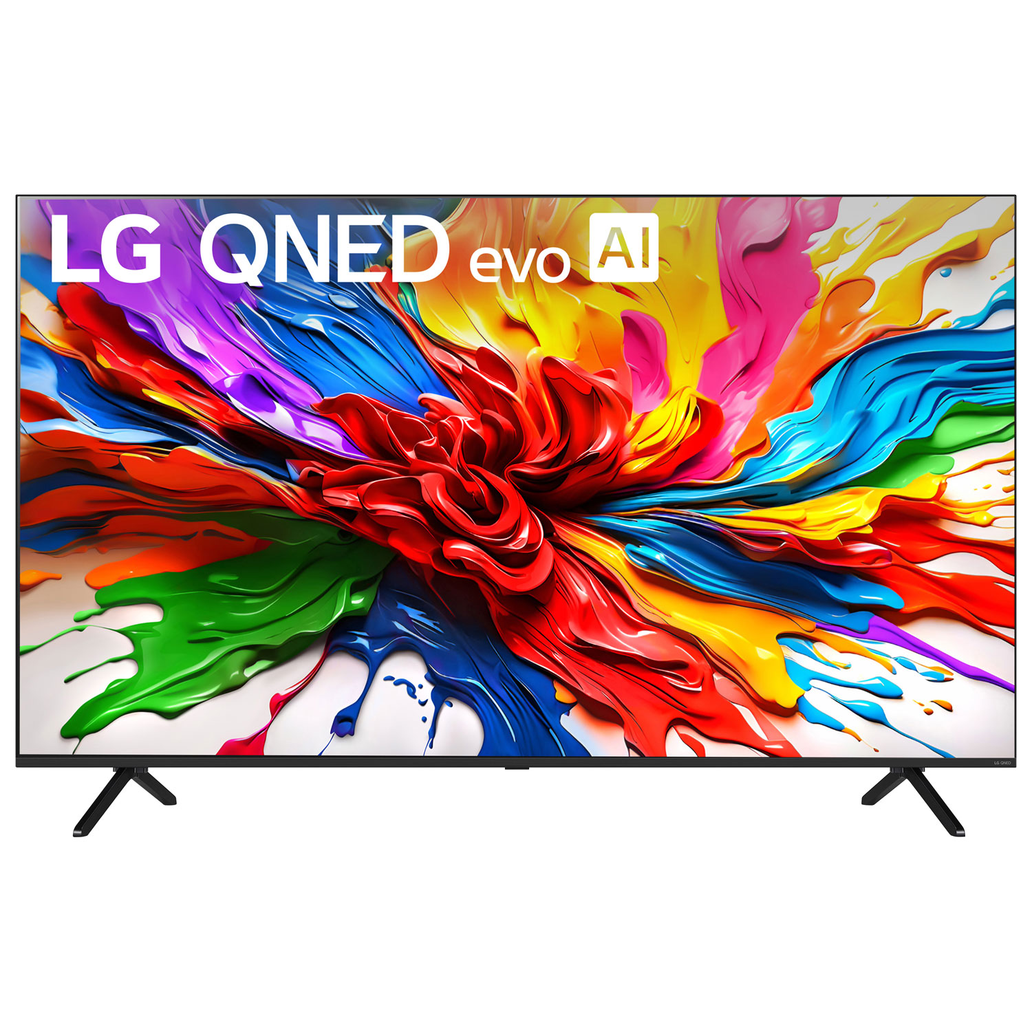 Téléviseur intelligent mini-DEL HDR UHD 4K QNED evo AI QNED92 de 75 po série QNED92 de LG - 2025