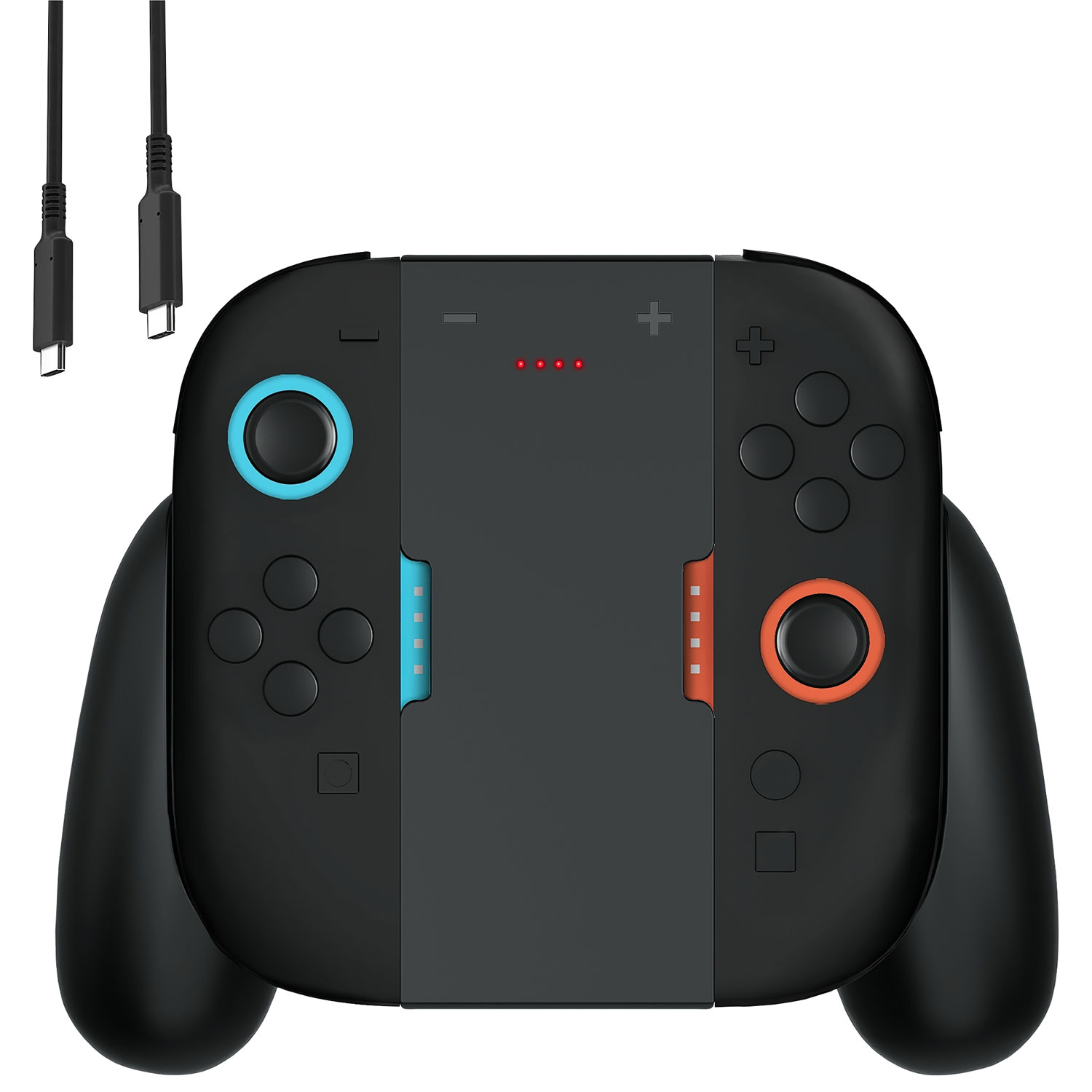 Enveloppe rechargeable Pro Controller Power Grip de Surge pour Switch 2 - Noir