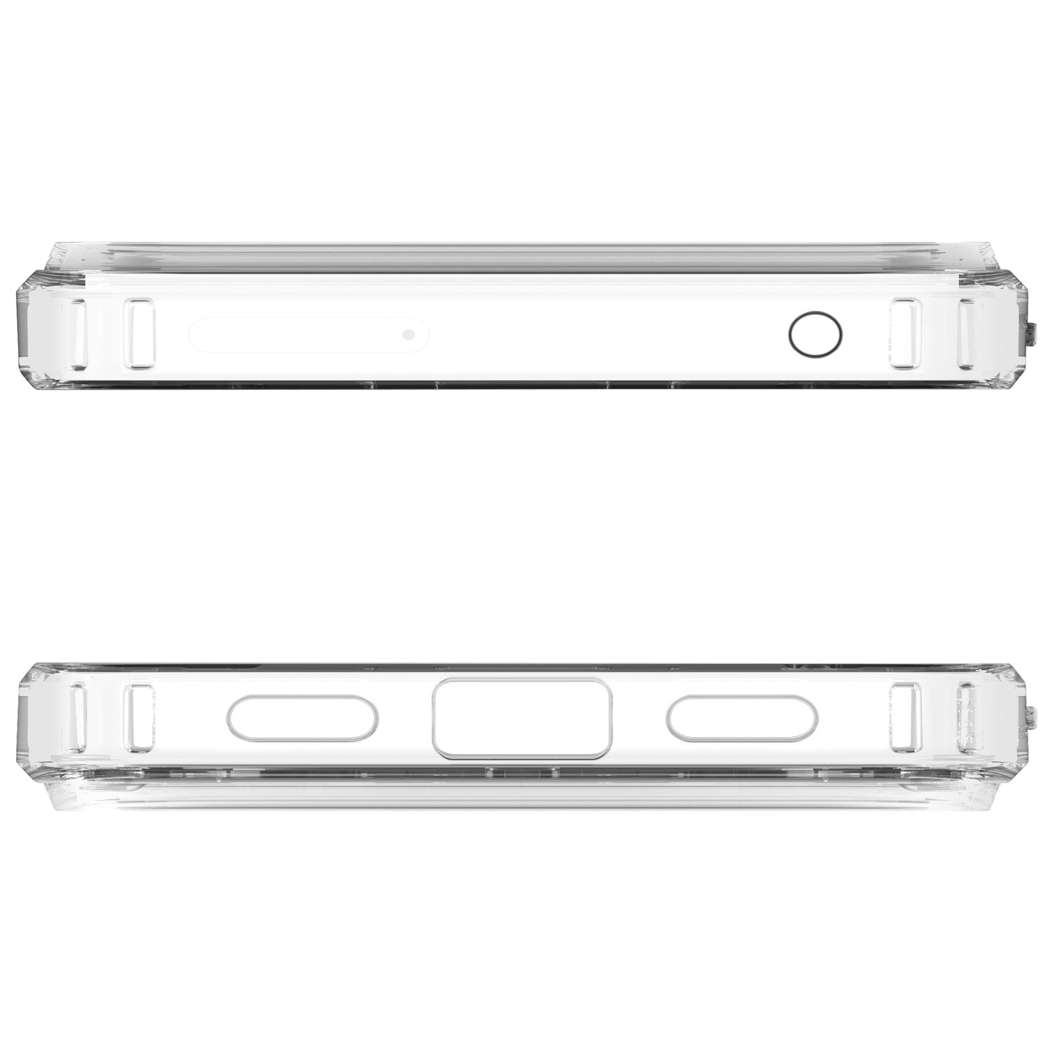 Spigen Crystal Flex Fitted Hard Shell Case with Magnet for Pixel 10/10 Pro - Crystal Clear