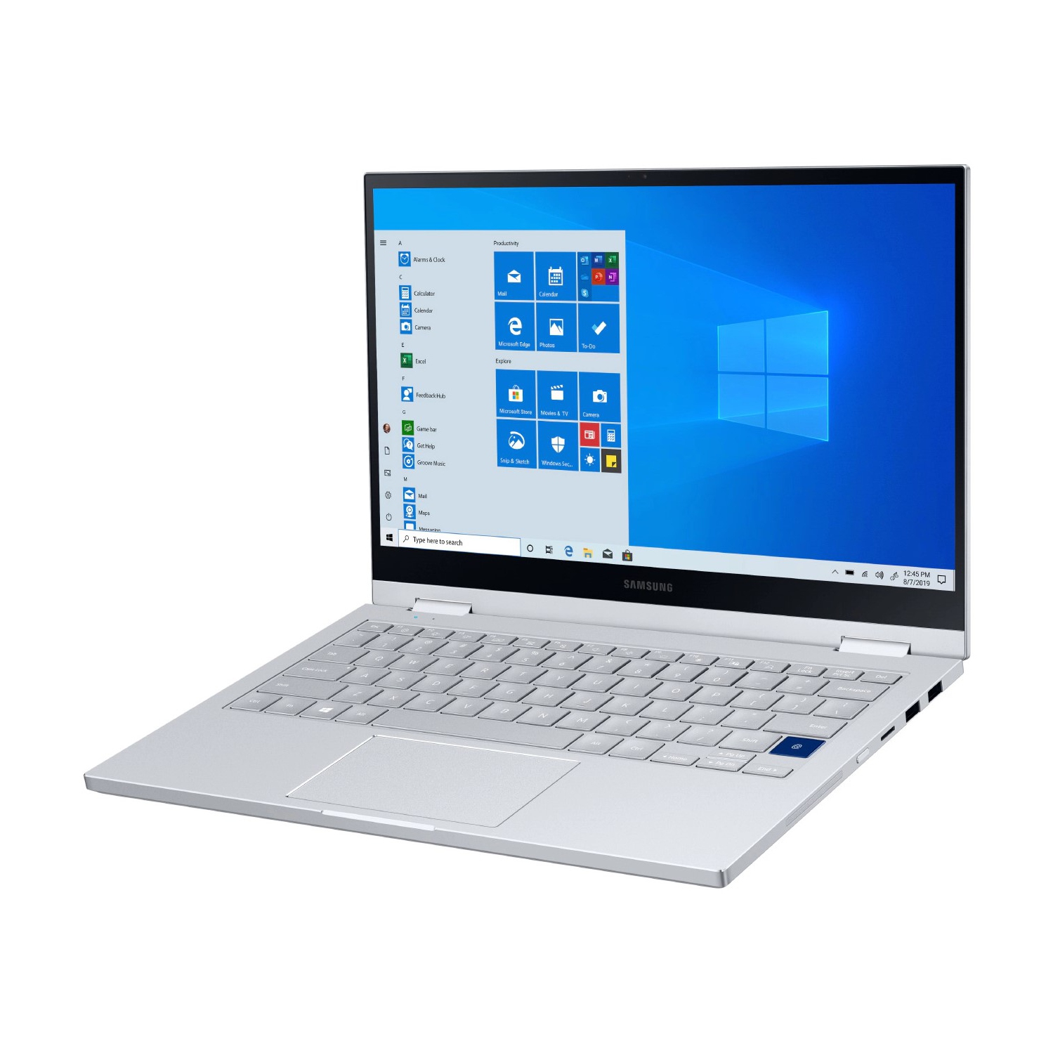 Samsung Galaxy Book NP730QCJ 13.3" QLED FHD 2-in-1 Touchscreen Laptop, Core i5 10th Gen (1.6Ghz), 8Gb RAM, 256Gb SSD, Windows 11