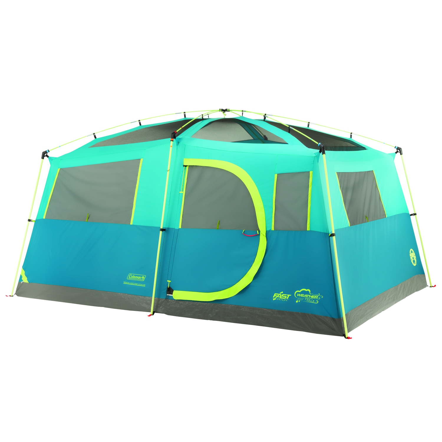 Coleman – 8&nbsp;personnes Tenaya Lake™ Fast Pitch avec placard – Bleu
