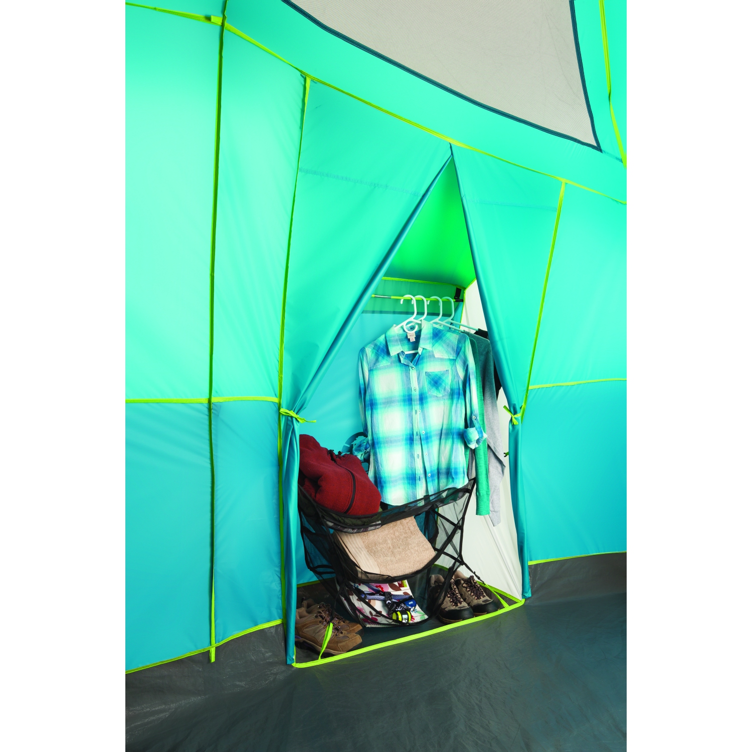 Coleman – 8&nbsp;personnes Tenaya Lake™ Fast Pitch avec placard – Bleu