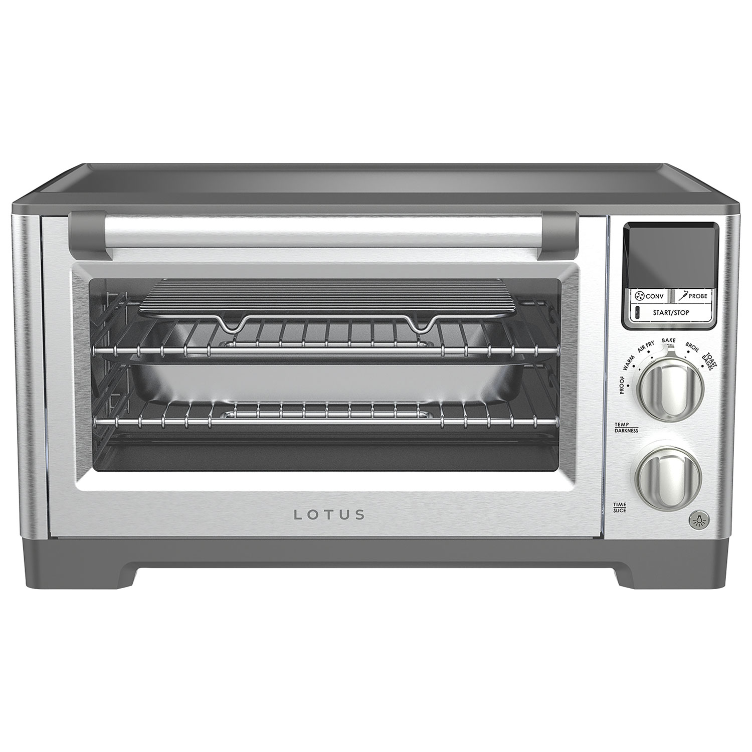 Lotus Air Fry Convection Toaster Oven - Stainless Steel