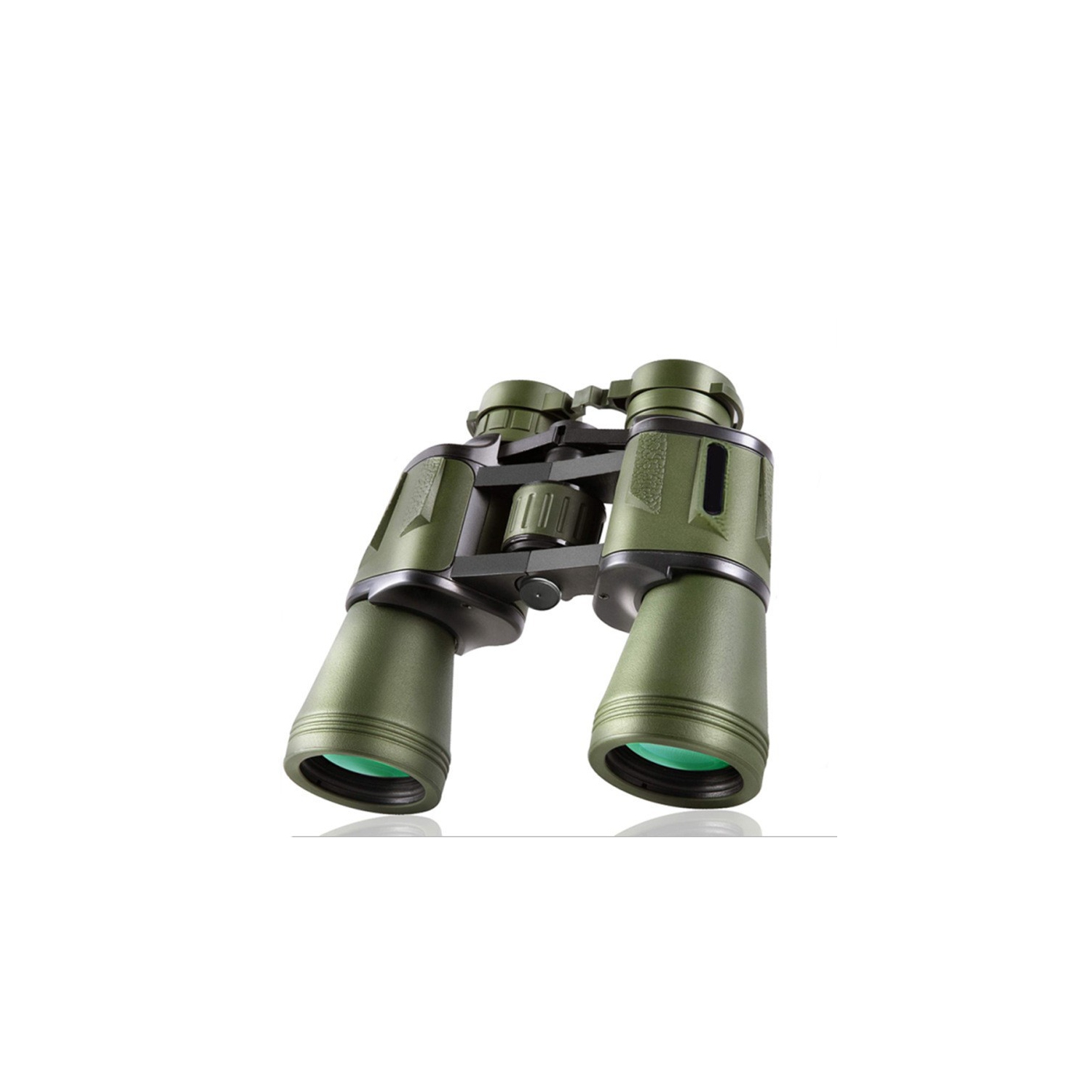 20x50 High Power HD Binoculars, Professional Military Compact Waterproof Binoculars, Outdoor Travel Binoculars - Army Green
