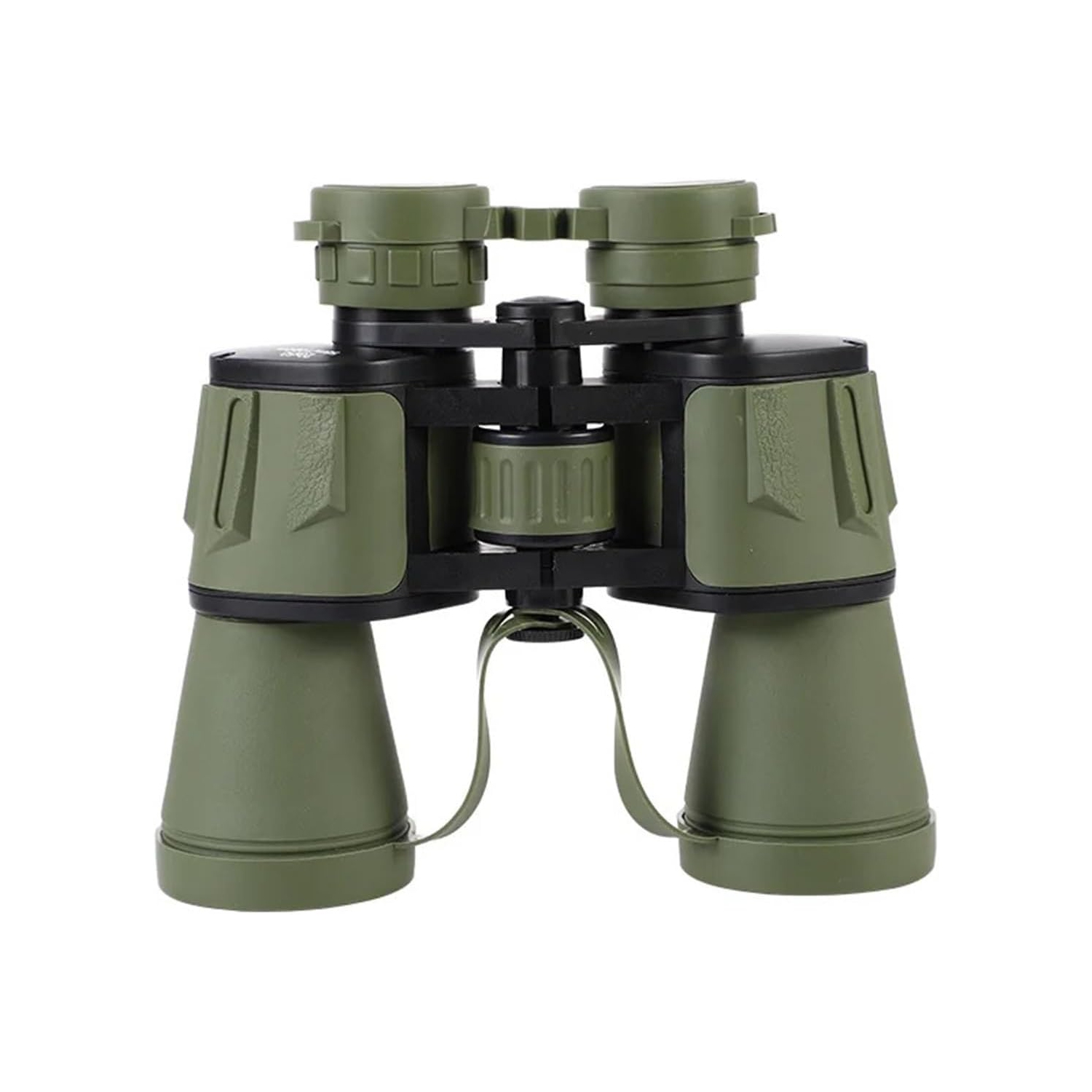 Outdoor Binoculars 20x50 Survival Gear Zoom Binoculars High Power Binoculars - Green