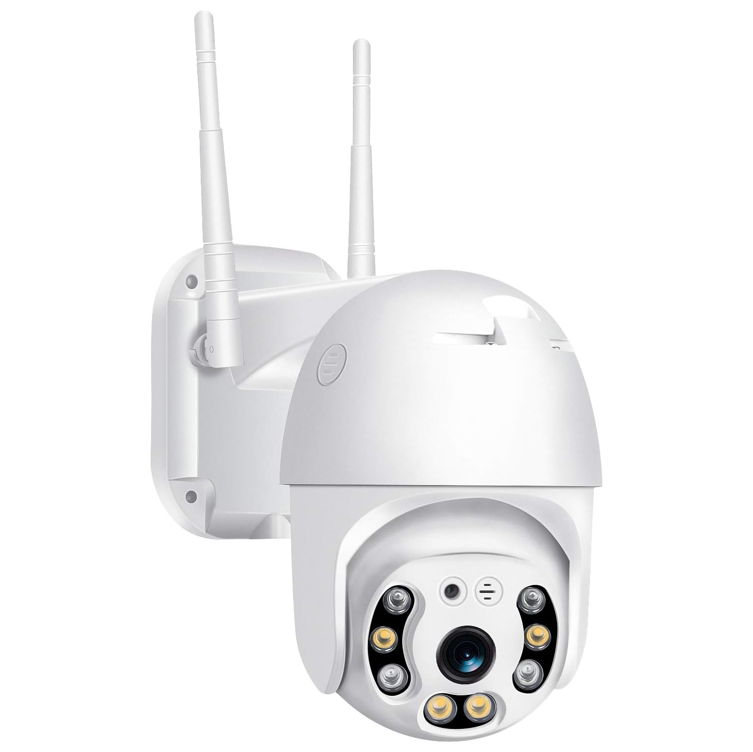 Indoor Security Camera, Pan/Tilt WiFi Camera, Dog Baby Camera with Mobile App, Motion Detection, Color Night Vision, Two-Way Audio