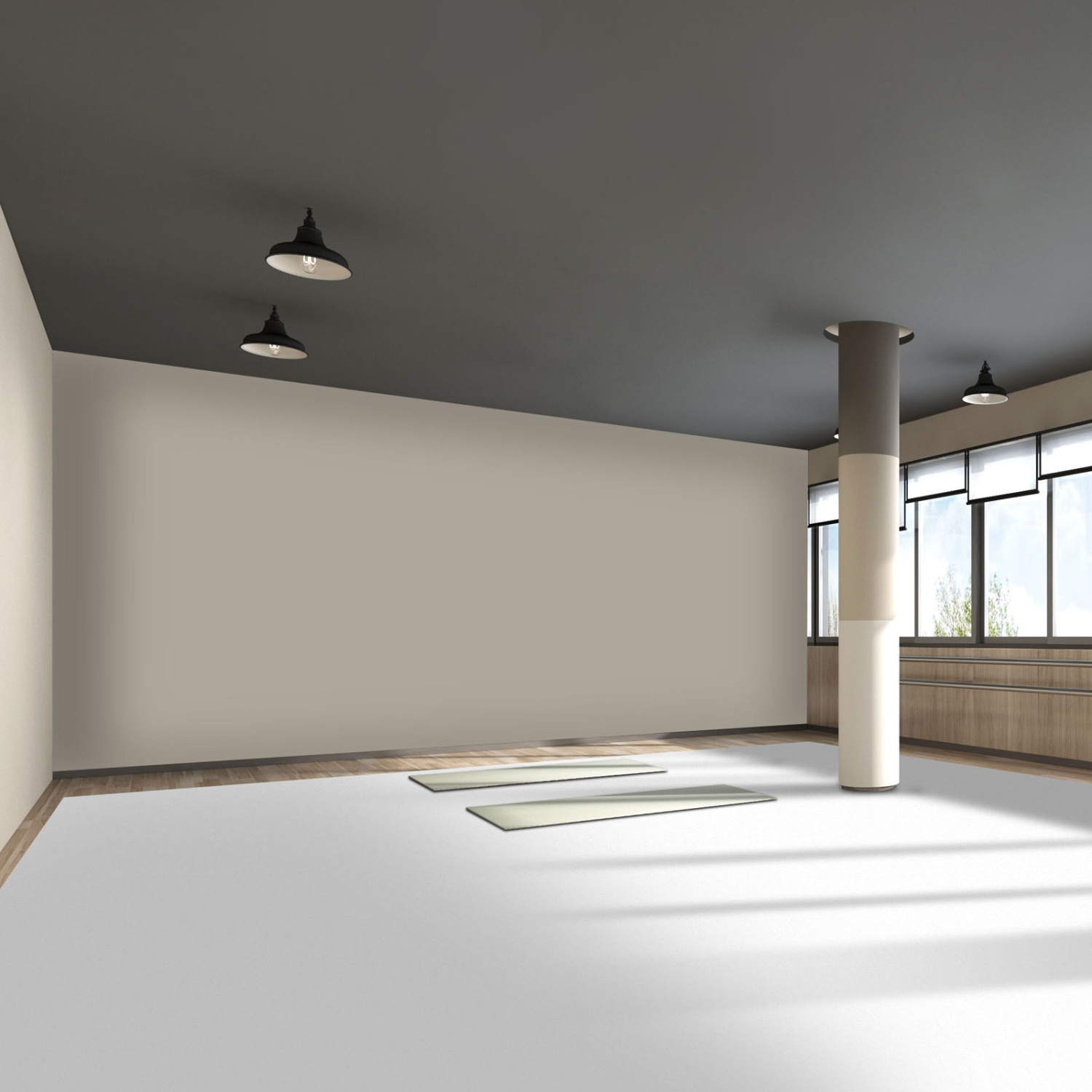 VEVOR 6.6x23ft Dance Floor Roll, 0.06in Thick PVC Vinyl Dance Floor, Black/White Portable Dance Floor, Non-Slip Dance Flooring, Ballet Dance Floor