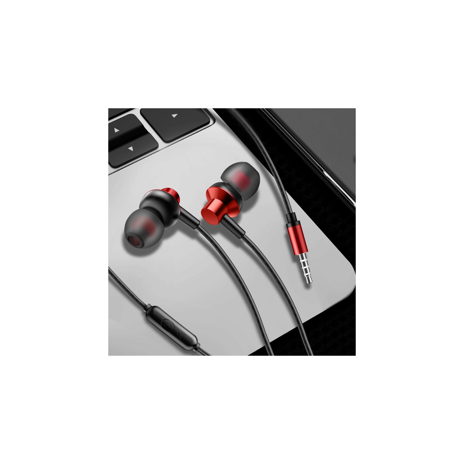 USB C Wired Earbuds In-ear Headphones Magnetic Tangle Free