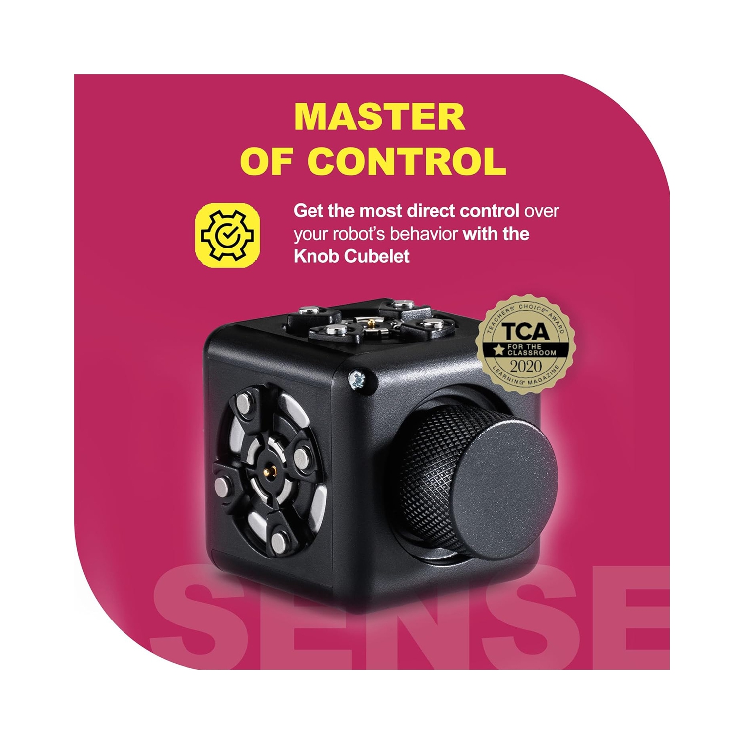 Blocs cubiques robotiques modulaires - Cube STIM pour robotique à la maison et en classe - 4 ans et plus